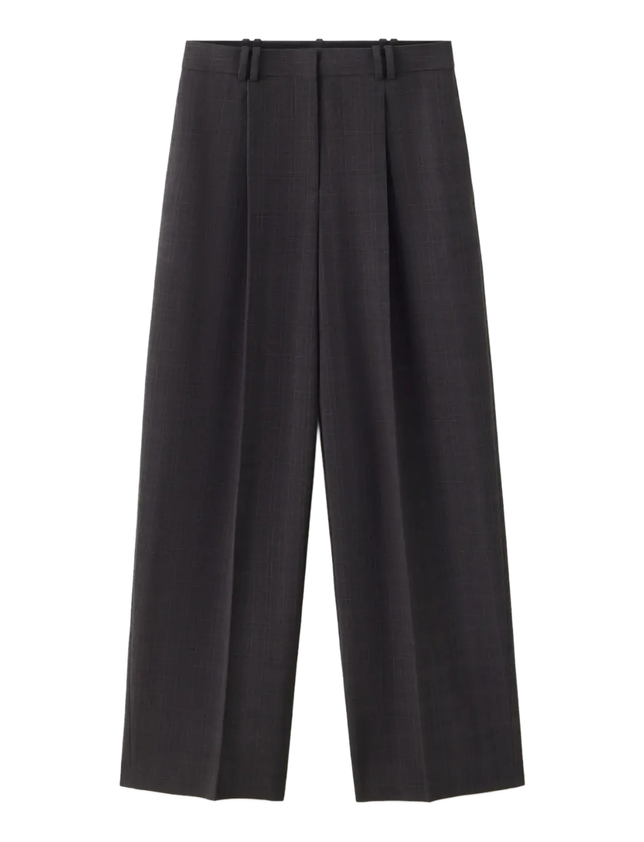 Mango Check suit trousers - Kläder - BROWN / brown