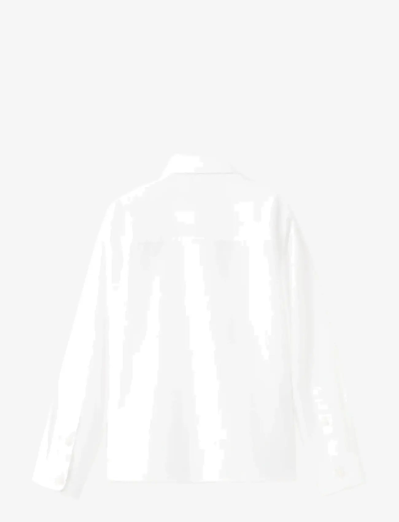 Mango - Oxford cotton shirt - langærmede skjorter - white - 1