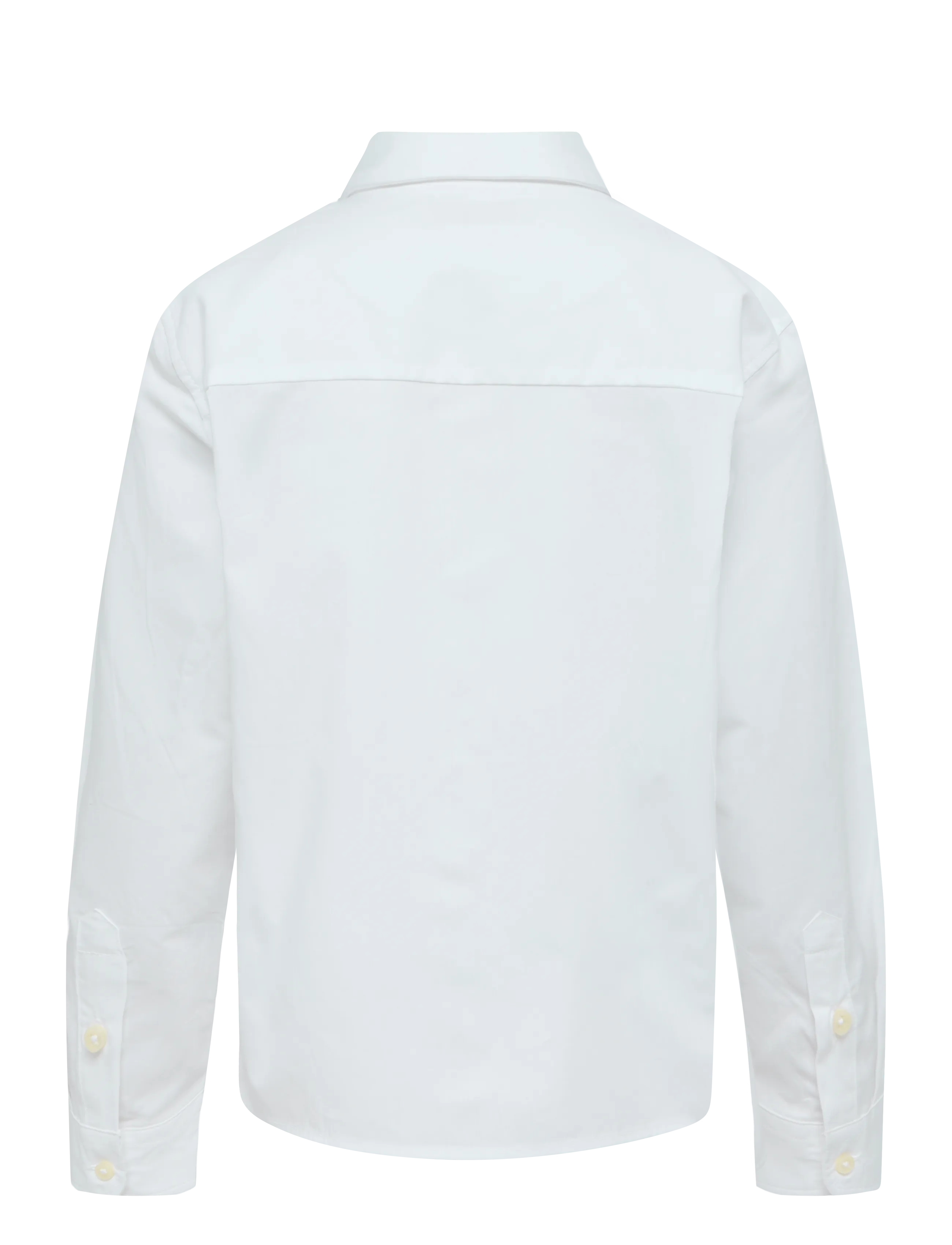 Mango - Oxford cotton shirt - långärmade skjortor - white - 1