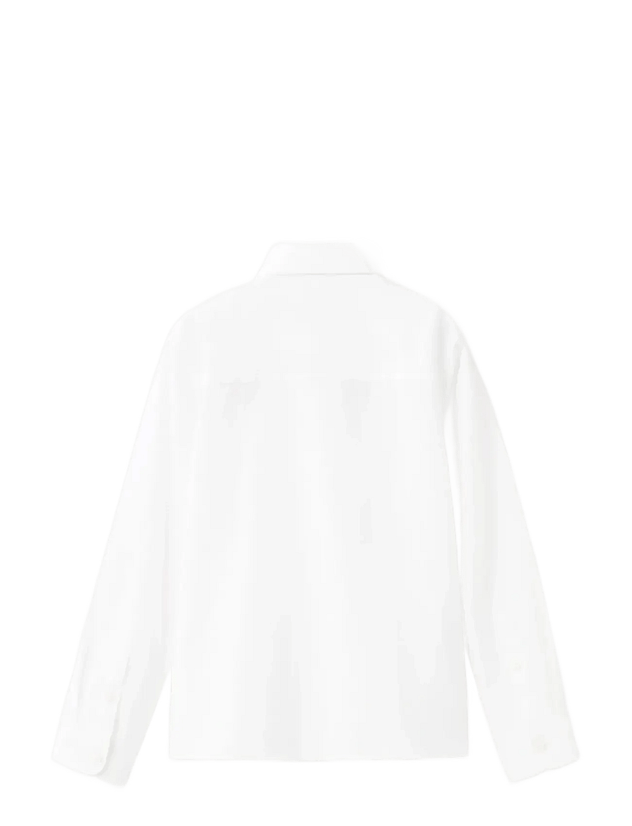 Mango - Oxford cotton shirt - pitkähihaiset kauluspaidat - white - 1