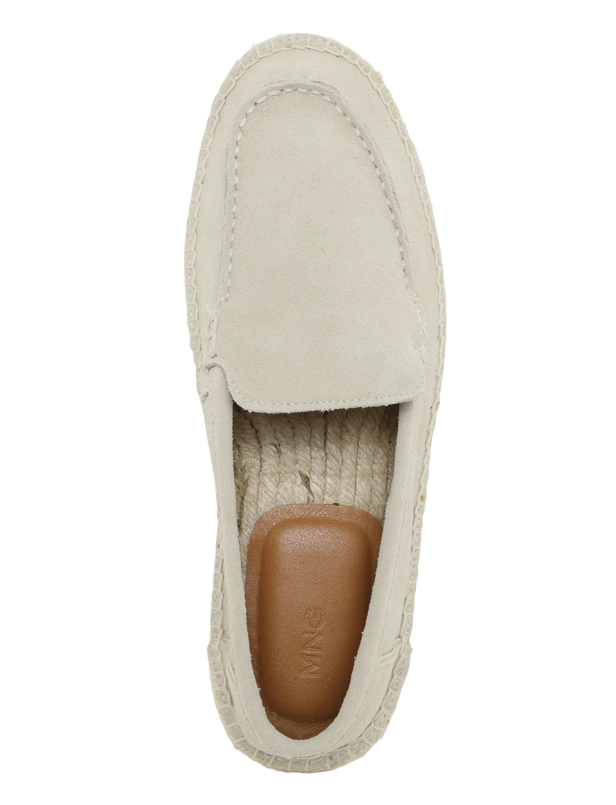 Mango - Jute leather shoe - slip on sneakers - lt pastel brown - 3