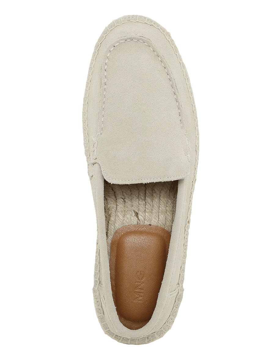 Mango - Jute leather shoe - slip on sneakers - lt pastel brown - 3