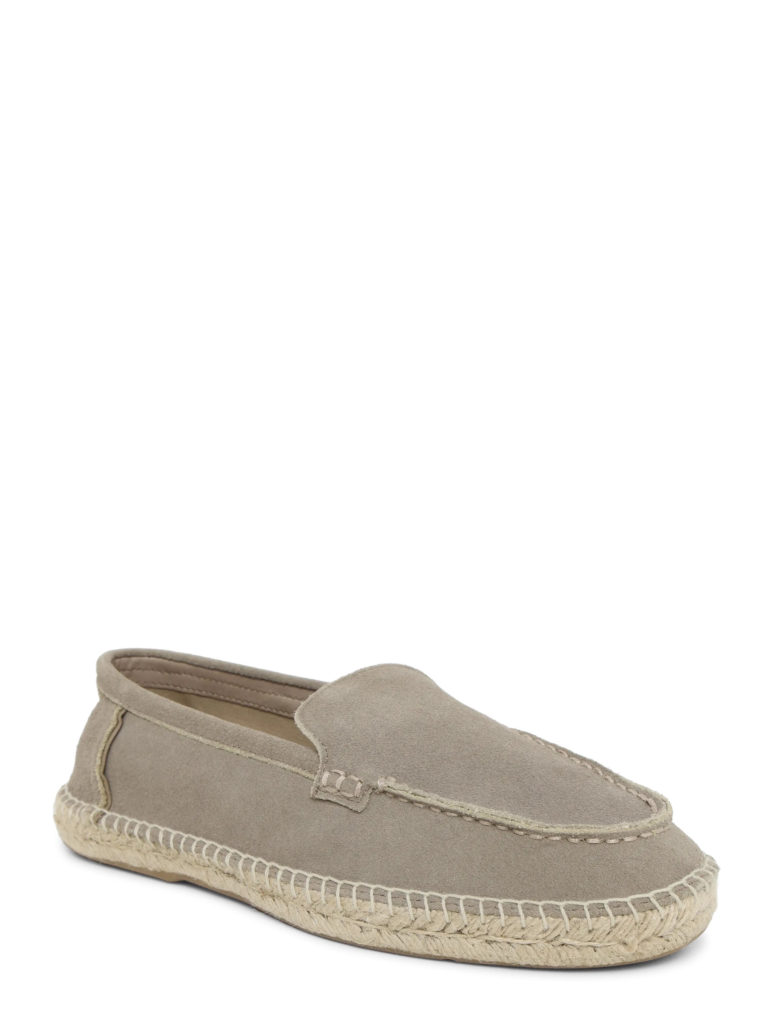 Mango Jute Leather Shoe, Mænd, Espadrille Loafer, Brun, Str: 43