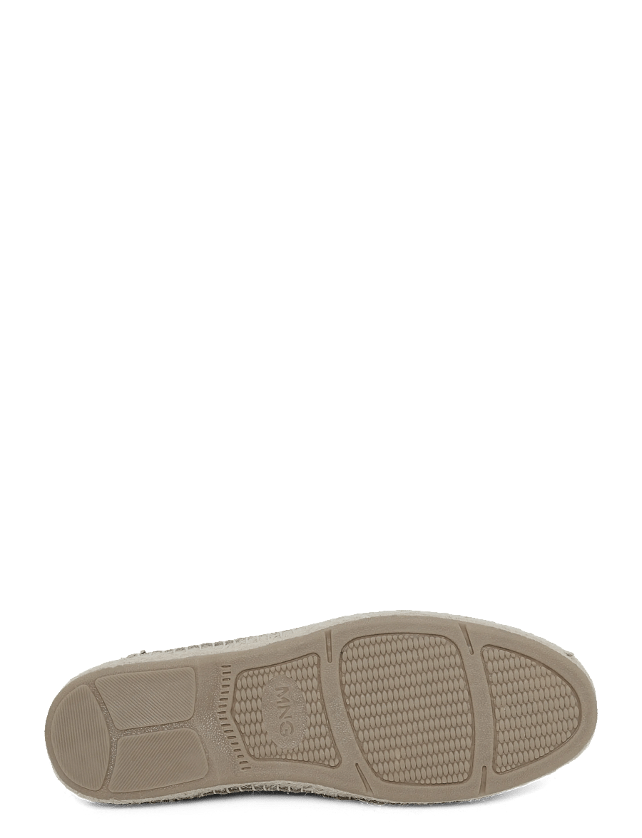 Mango - Jute leather shoe - slip on sneakers - medium brown - 4