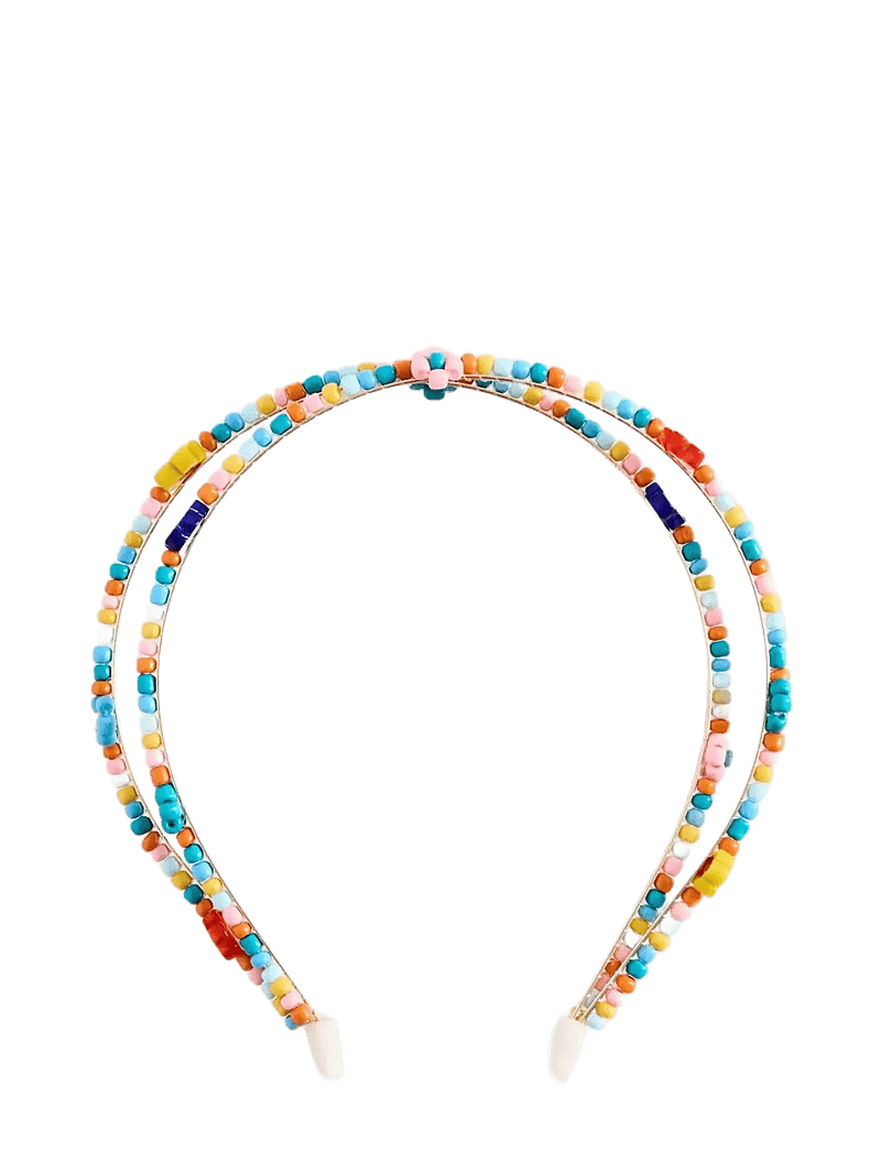 Mango - Double beaded headband - pandebånd - pink - 0