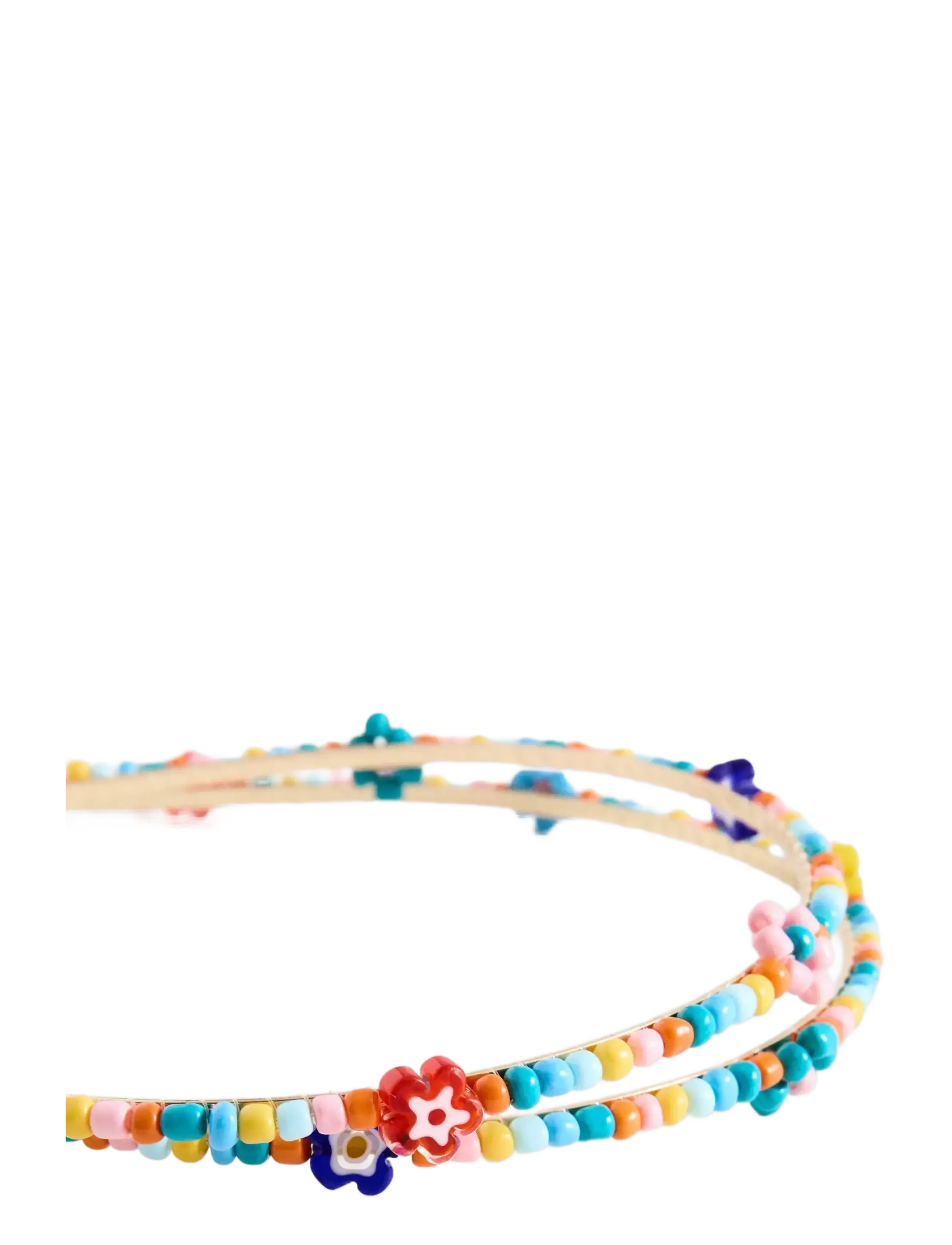 Mango - Double beaded headband - pandebånd - pink - 1