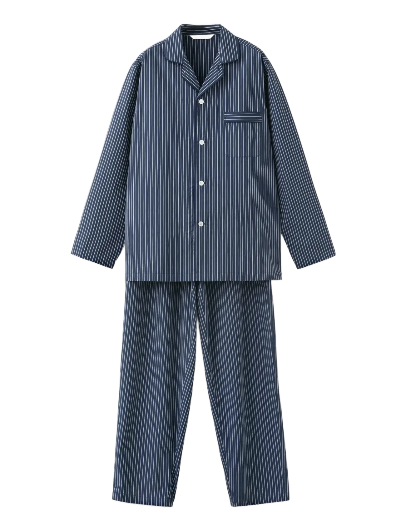 Mango Striped pyjama pack - Nattøj sæt - NAVY / navy