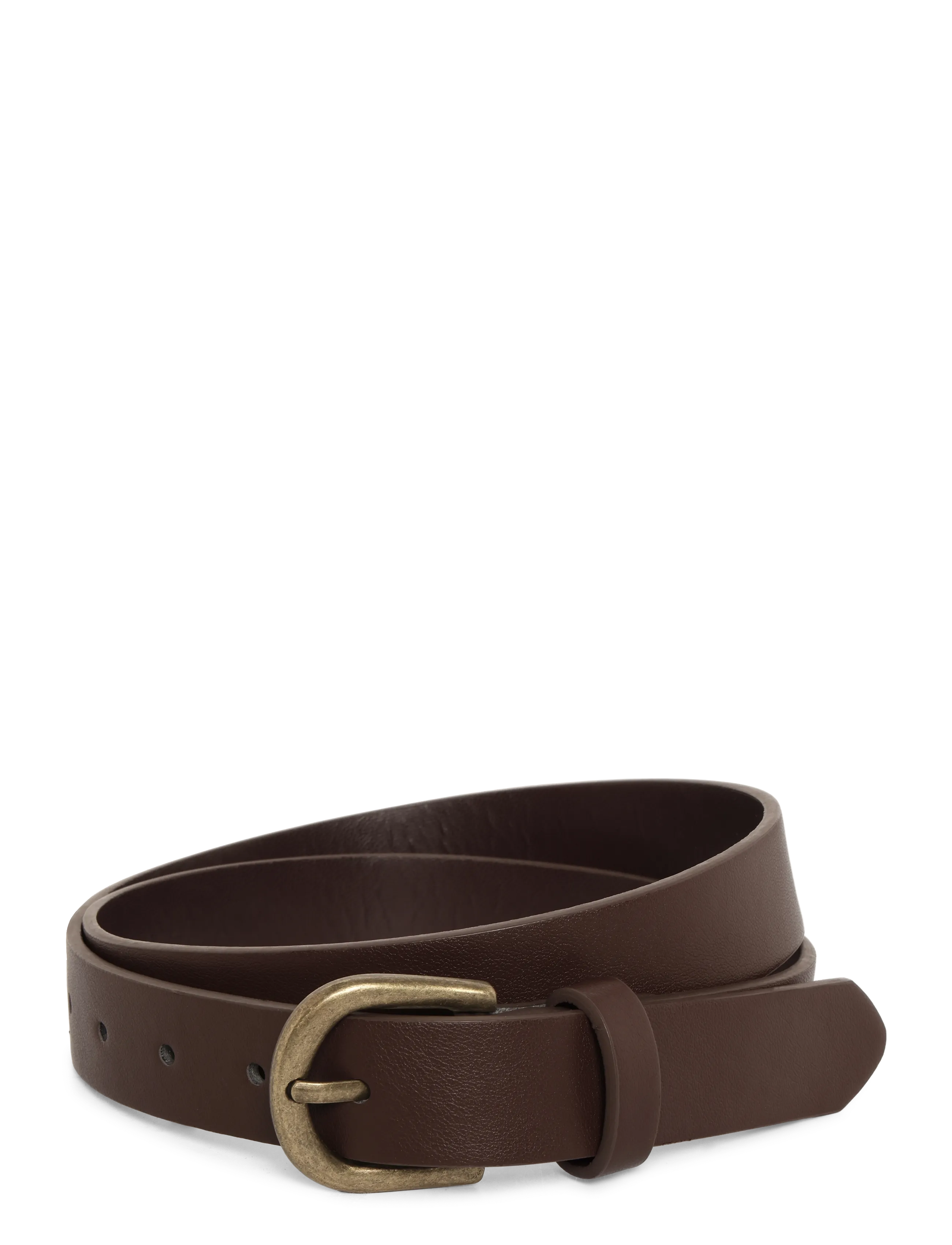 Mango Faux-leather belt - Accessoarer - BROWN / brown