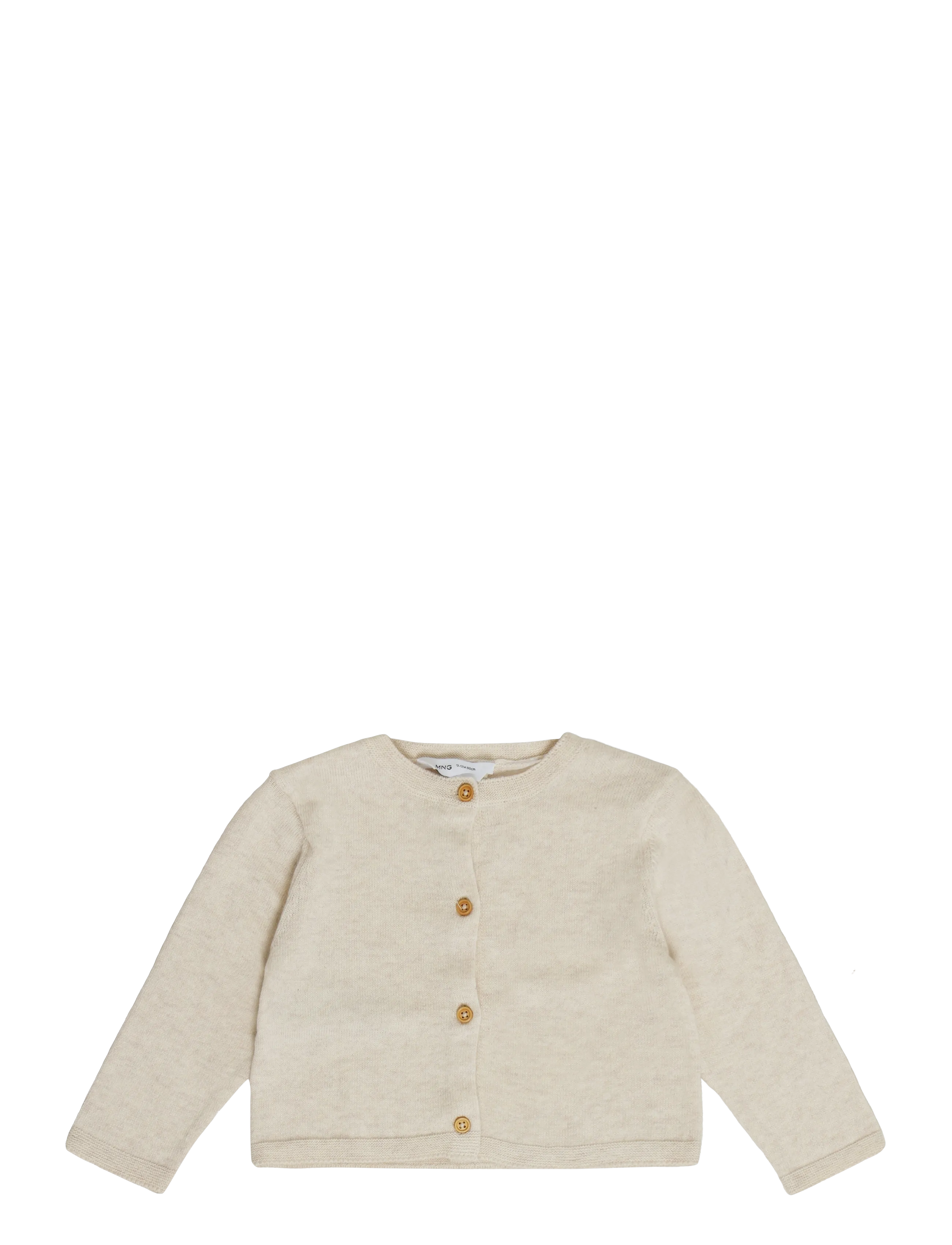 Mango Long sleeves knit cardigan - Lette jakker - LT PASTEL BROWN / beige