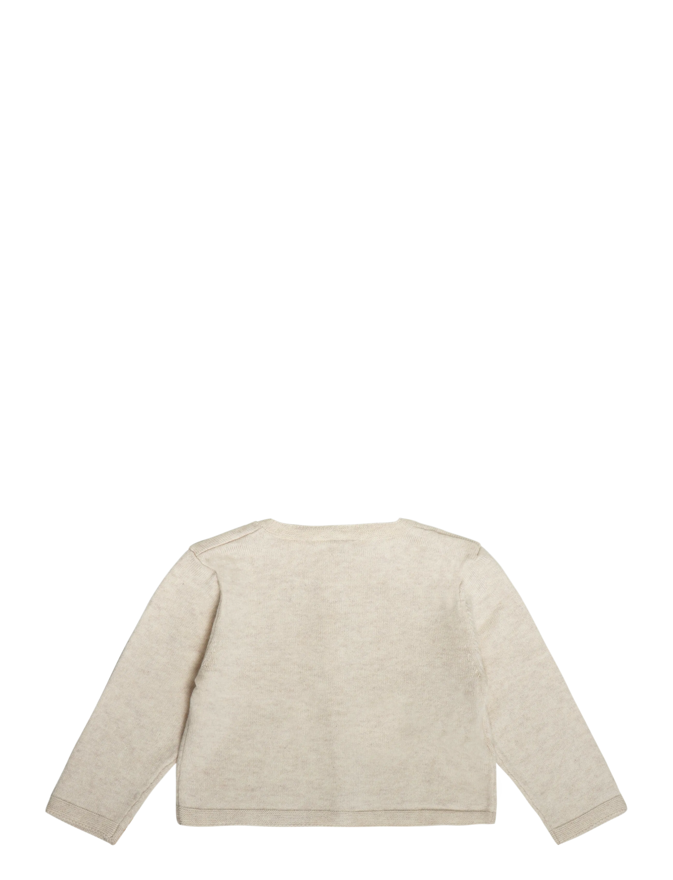 Mango - Long sleeves knit cardigan - tunna jackor - lt pastel brown - 1