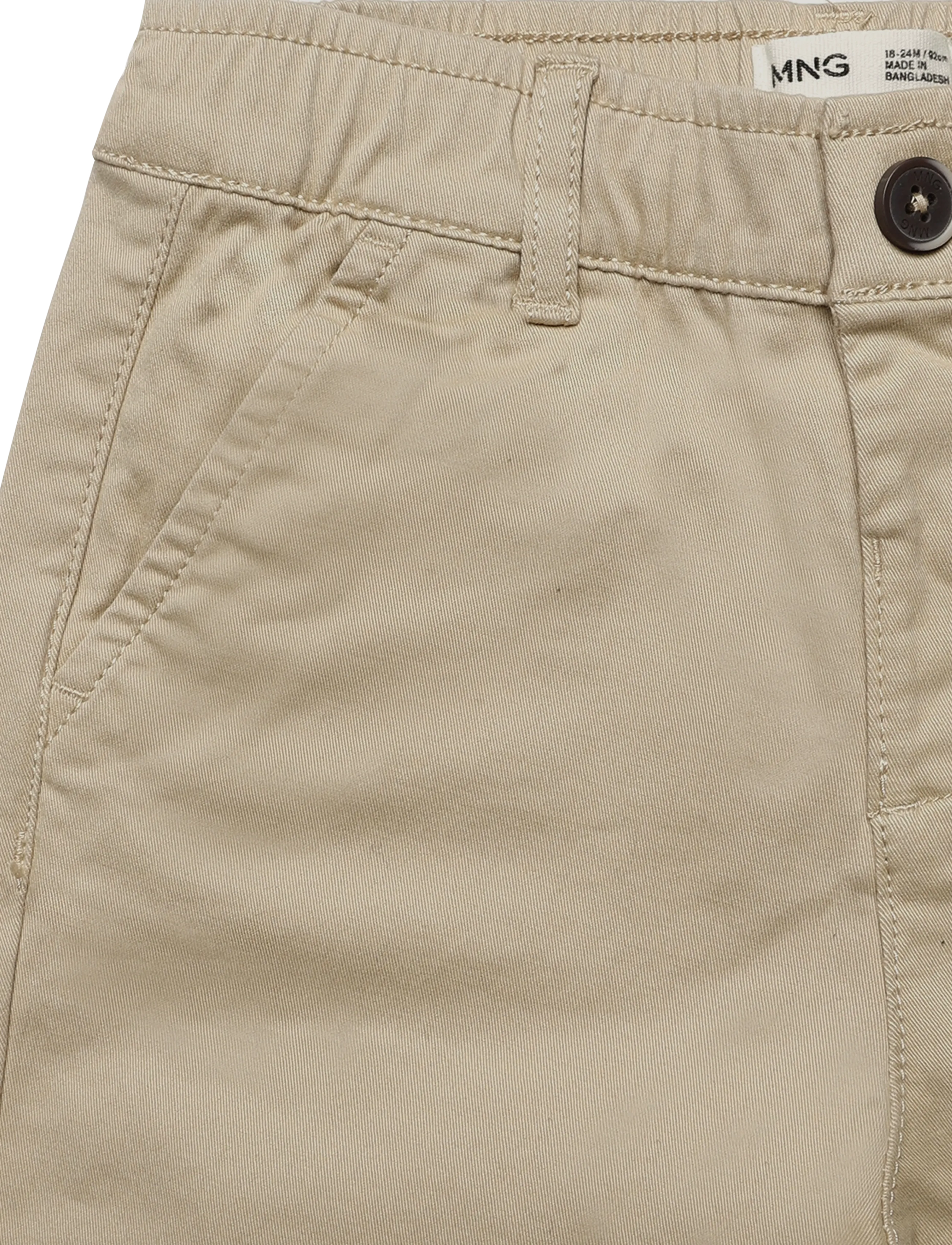 Mango - Cotton chinos - chinos - lt pastel brown - 2