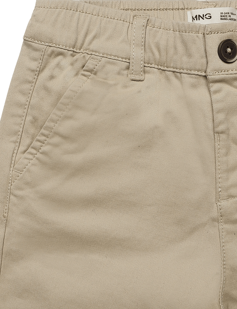Mango - Cotton chinos - chinos - lt pastel brown - 2