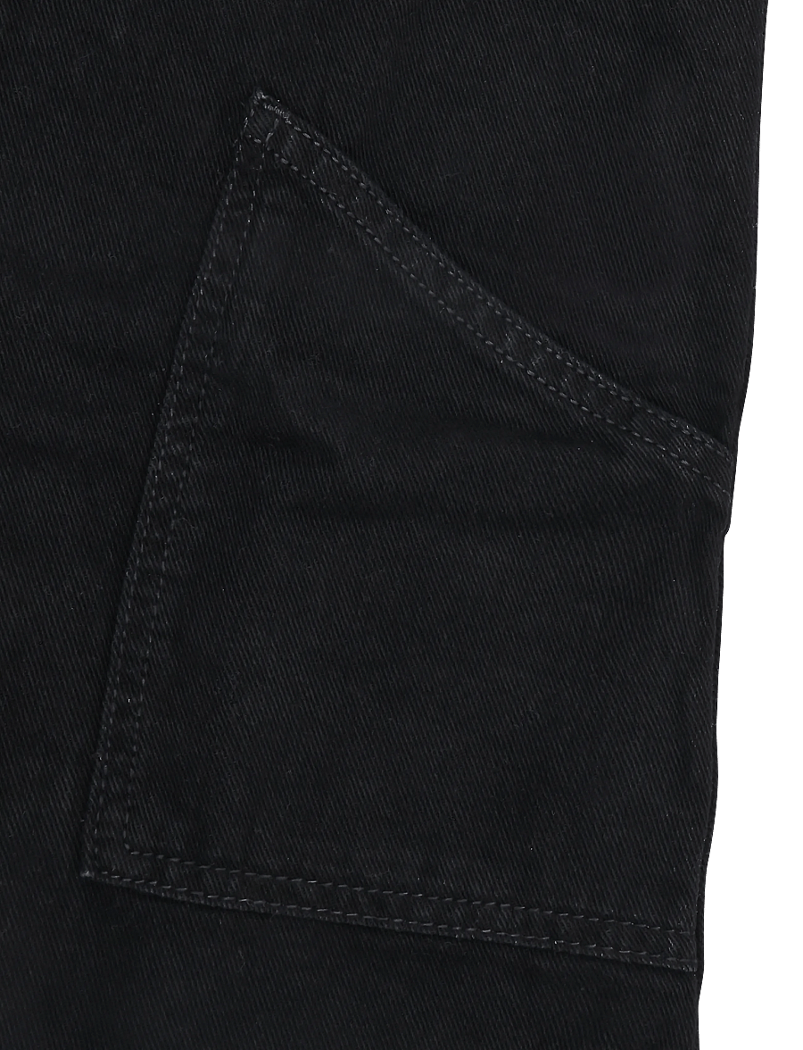 Mango - Pocket denim pinafore dress - Ærmeløse hverdagskjoler - open grey - 2