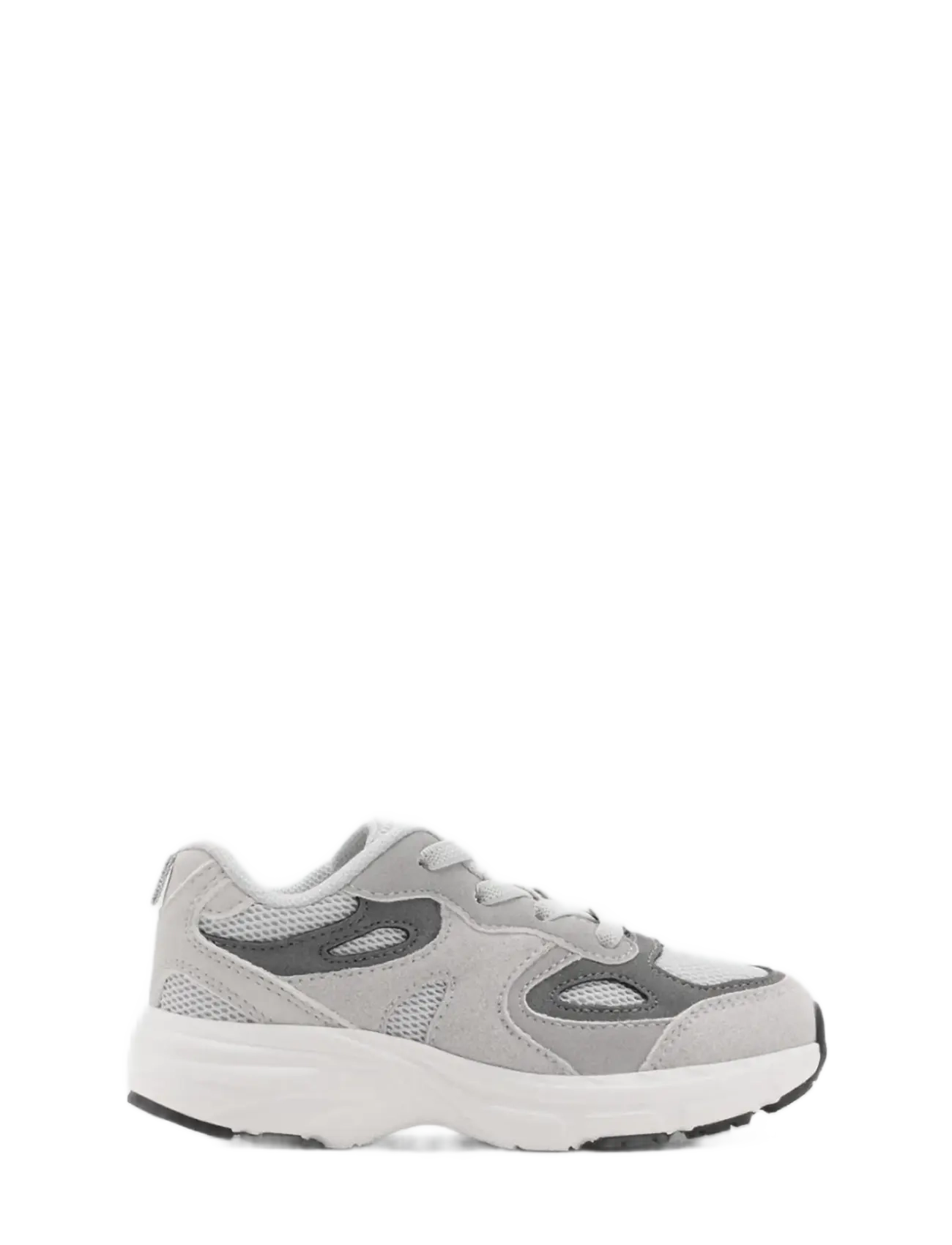 Mango Mixed Trainers With Elastic Lace, 31, Sports Schuhe, Grau - Running-training Kinder