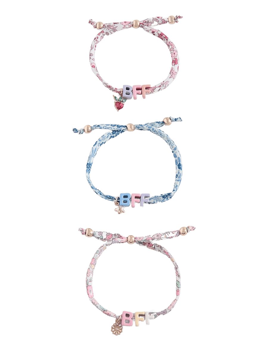 Mango - Pack 3 bracelets best friends - armbånd - pink - 0
