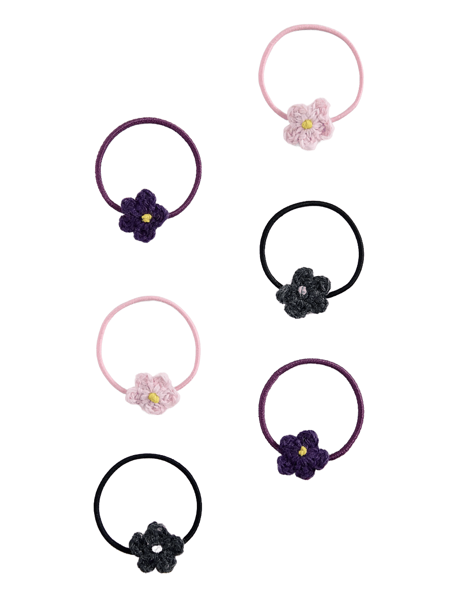 Mango - Pack 6 hair ties - hårbånd og hårsnore - grey - 0