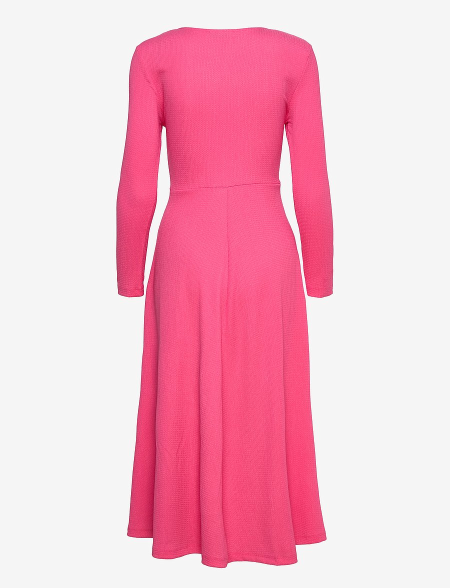Mango - DUNA - midikleider - fuchsia - 1