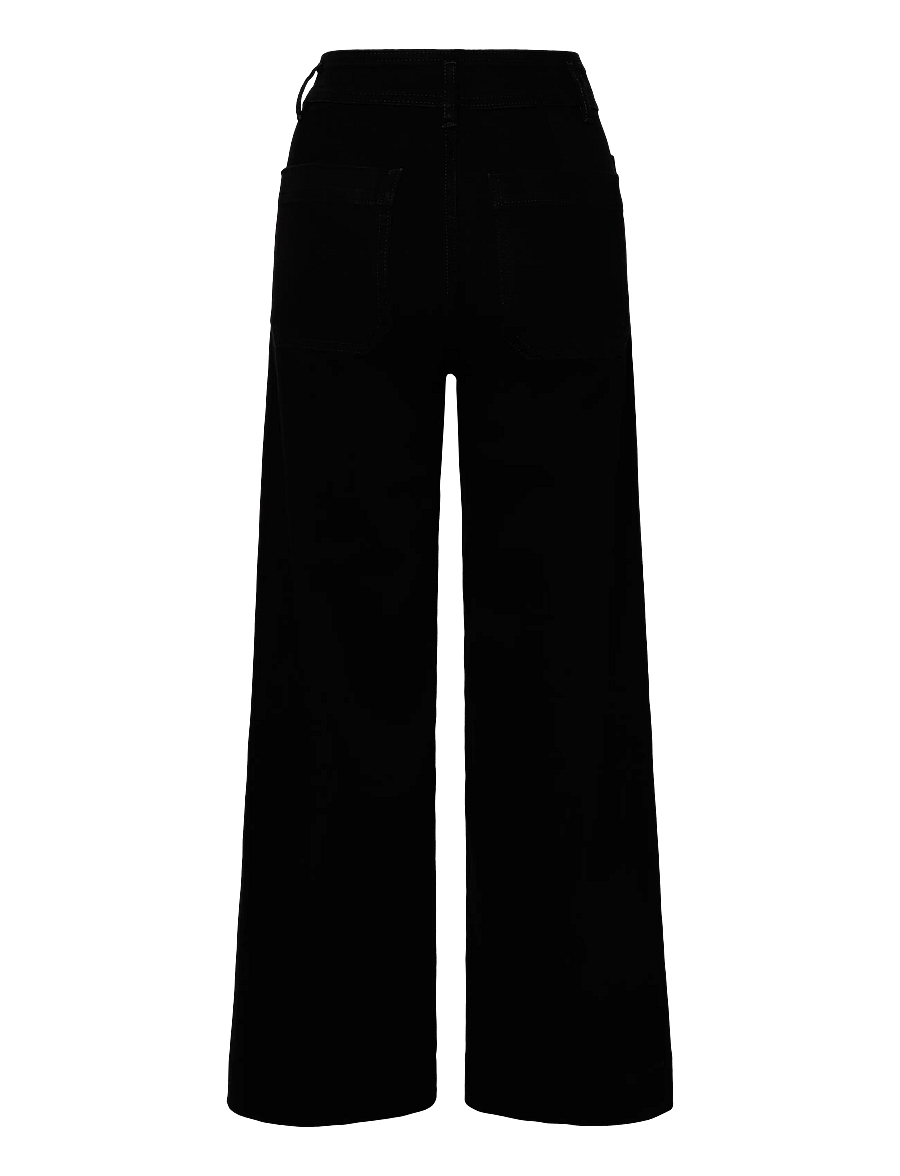Mango - Wide-leg patch pocket jeans - vida jeans - open grey - 2