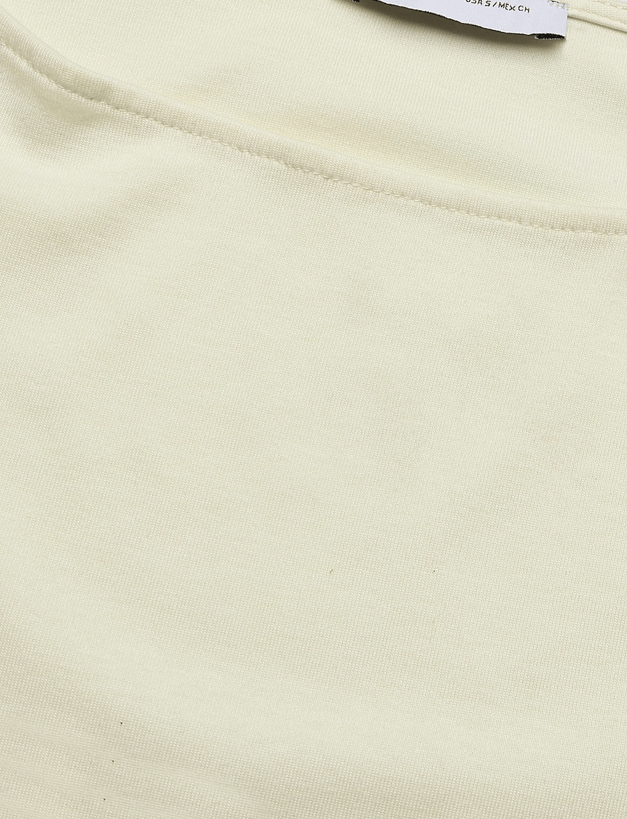 Mango - Ruched lace top - tanktops - light beige - 4