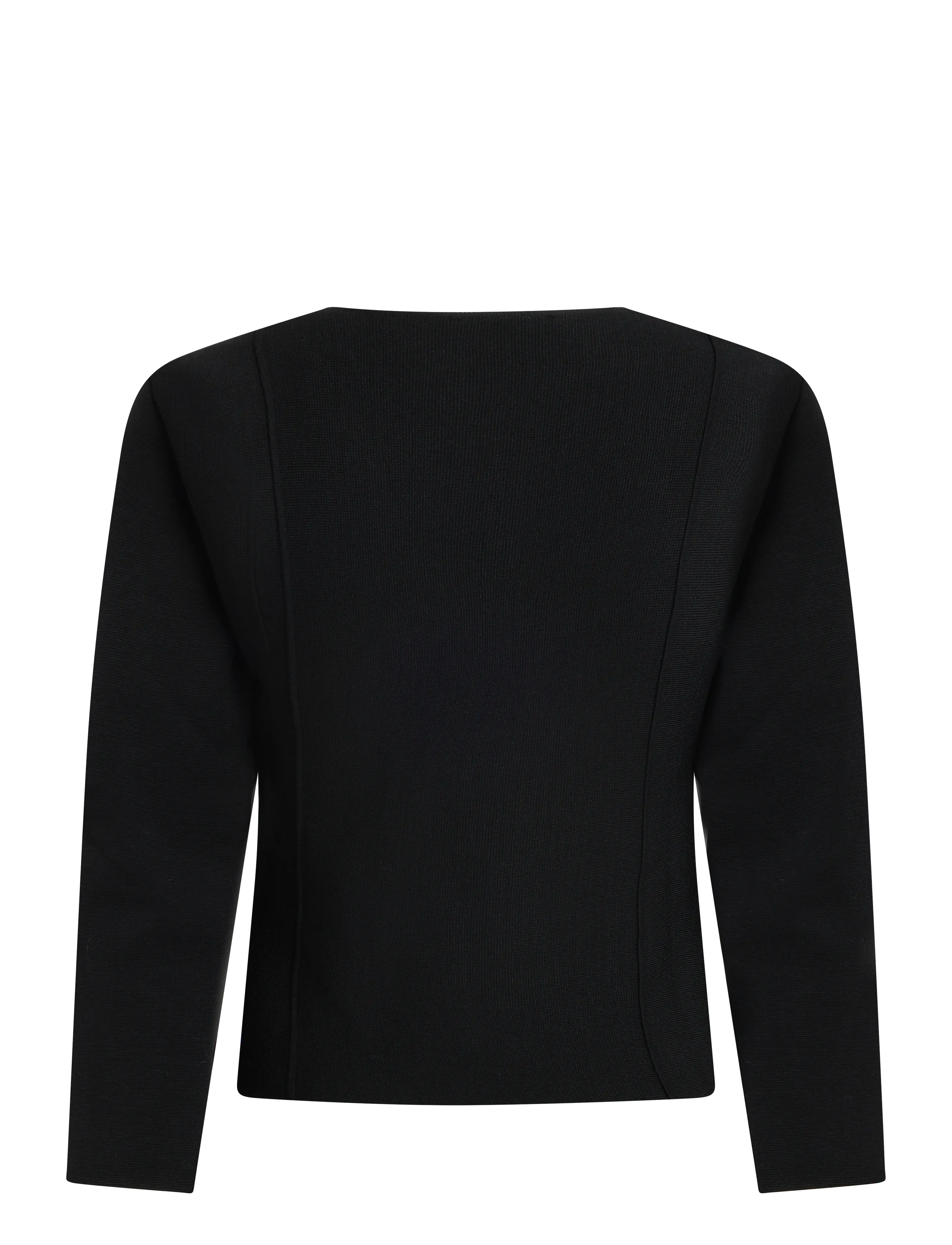 Mango - Knitted jacket with jewel buttons - lette jakker - black - 2