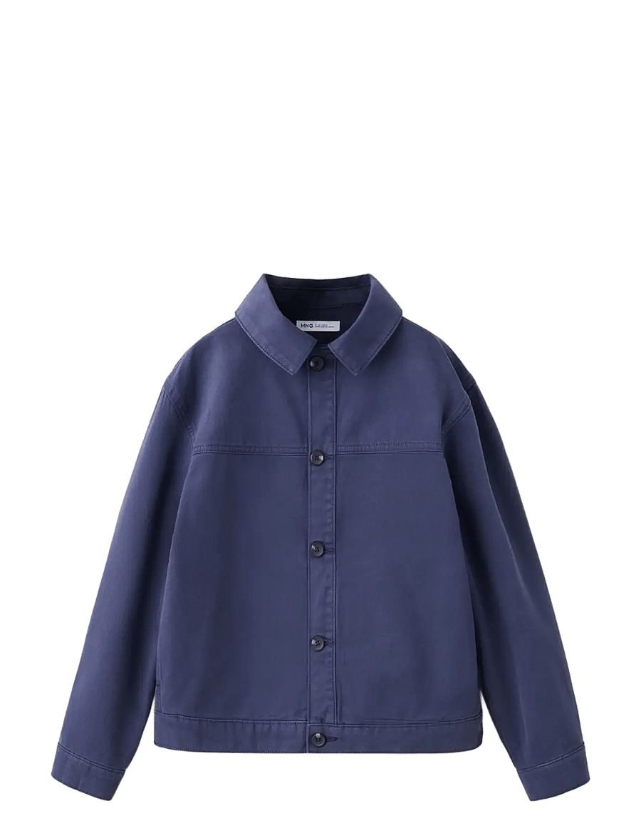 Mango - Denim jacket - denimjakker - navy - 0