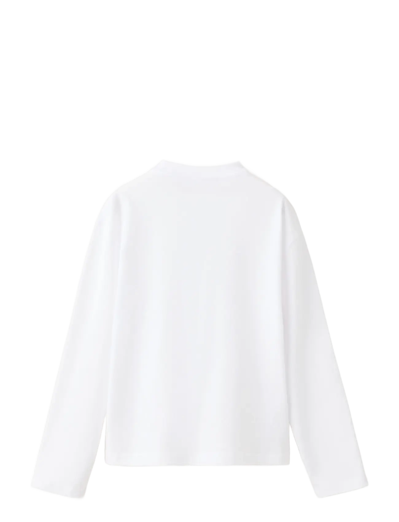 Mango - Loose-fit cotton T-shirt - white - 1