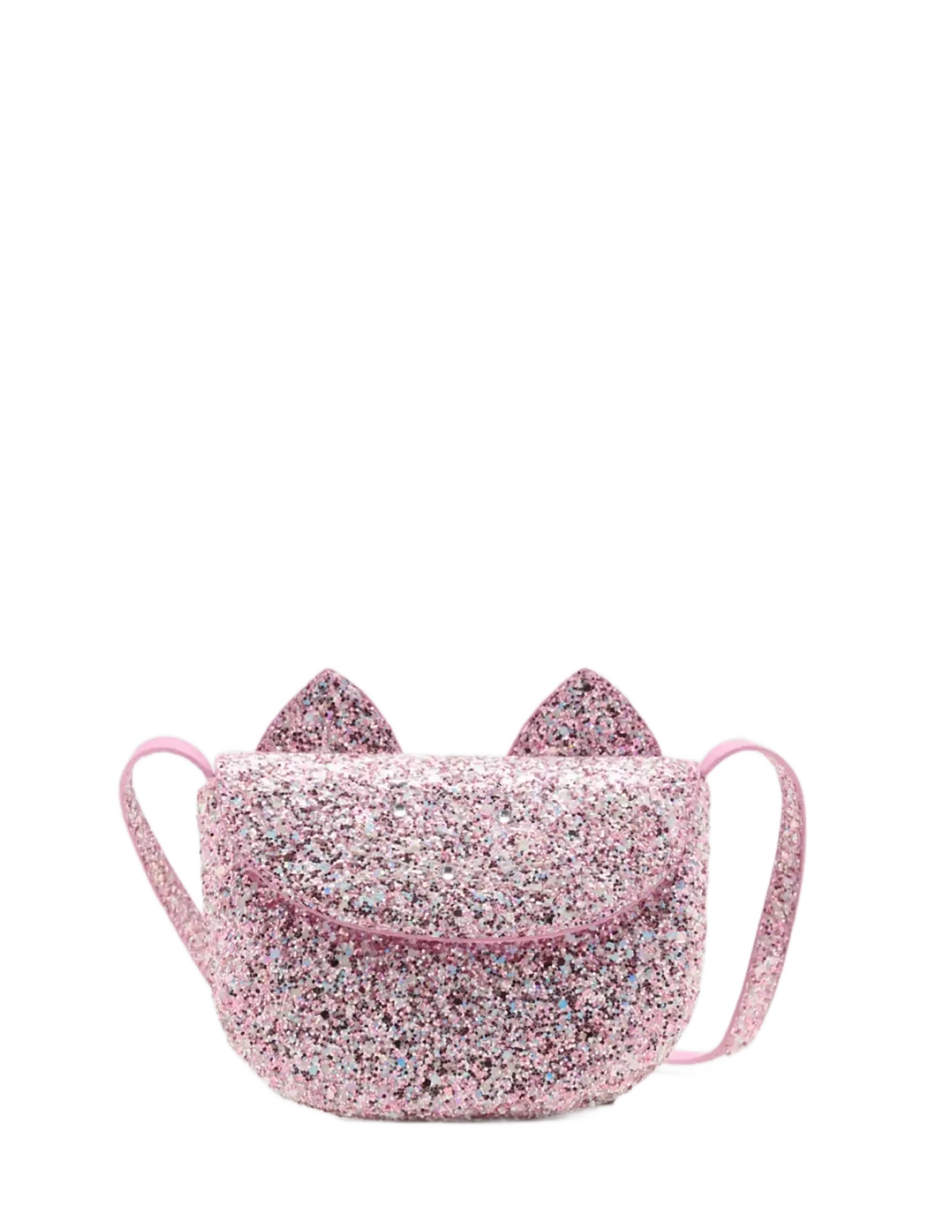 Mango Glitter Cat Purse, One Size, Pink, Tasker > Totes & Small Bags, Børn