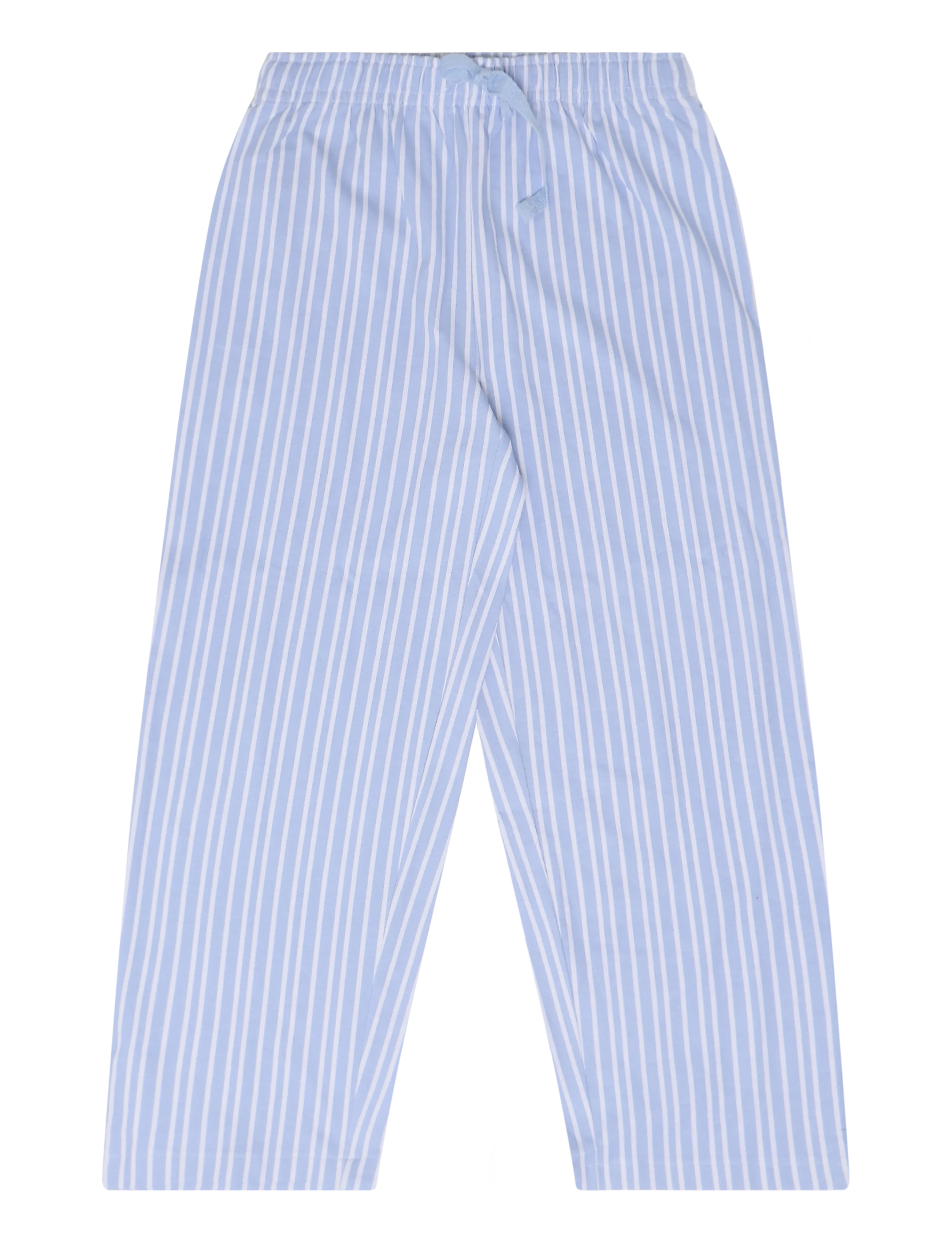 Mango - Full cotton striped pyjama set - pyjamassæt - lt-pastel blue - 2