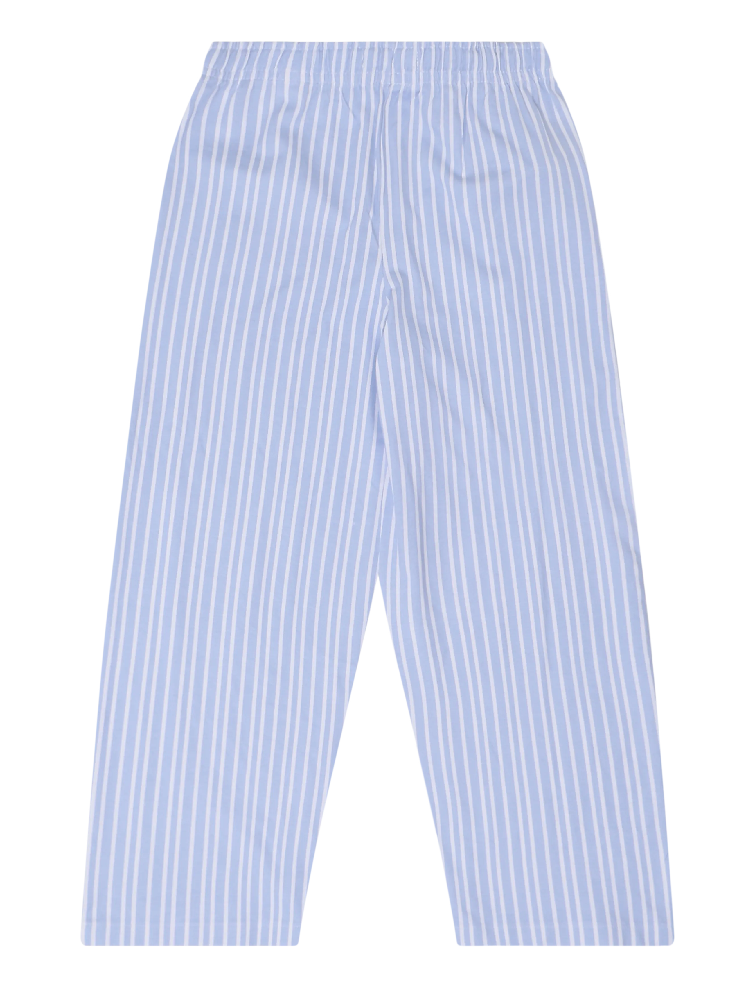Mango - Full cotton striped pyjama set - pyjamassæt - lt-pastel blue - 3