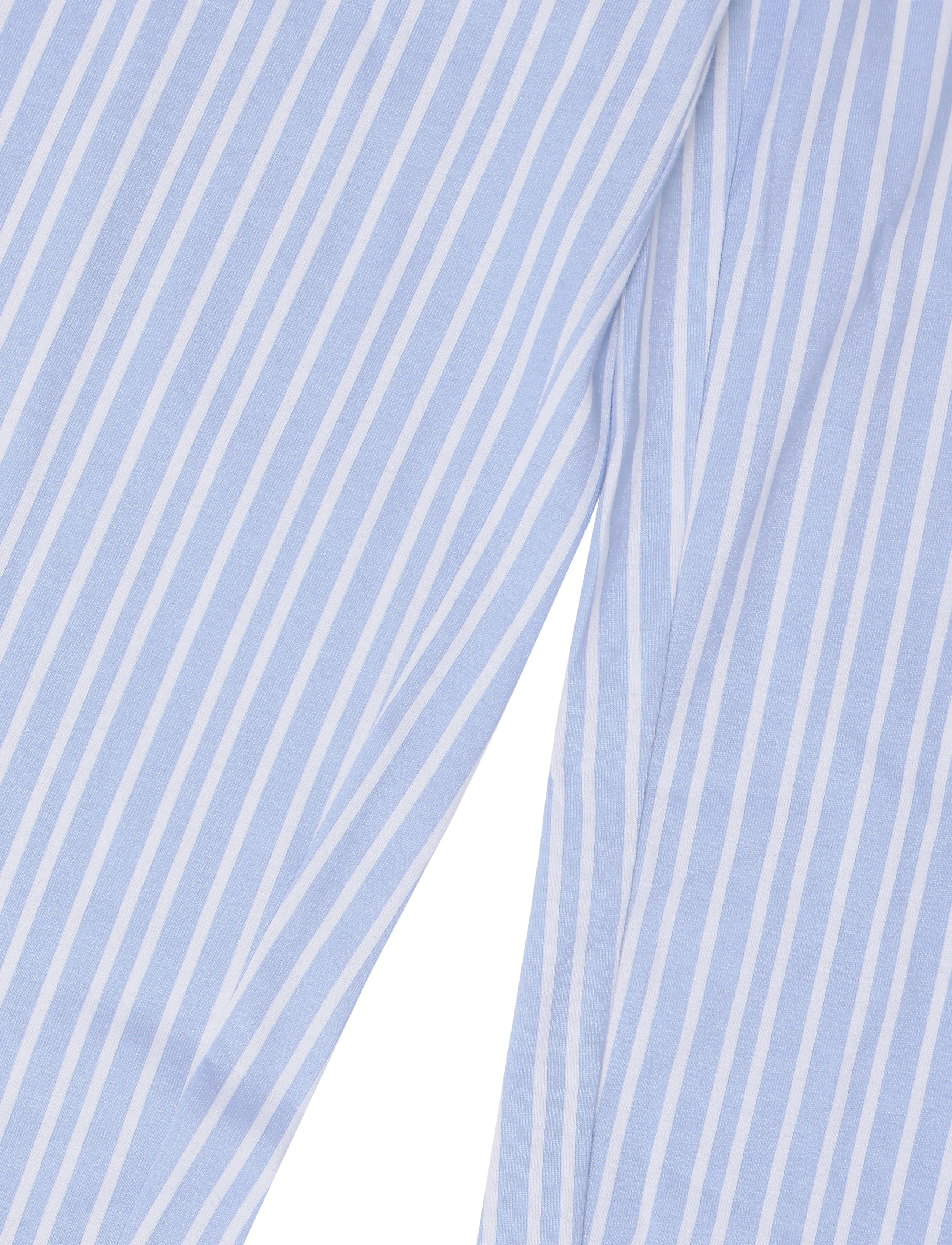 Mango - Full cotton striped pyjama set - pyjamassæt - lt-pastel blue - 5