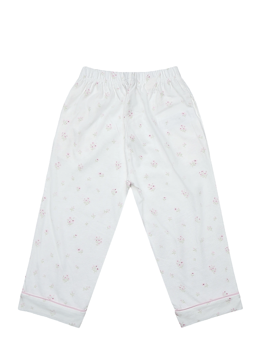 Mango - Floral-print pyjama set - pyjamassæt - natural white - 3