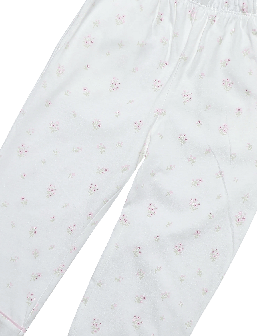 Mango - Floral-print pyjama set - pyjamassæt - natural white - 5
