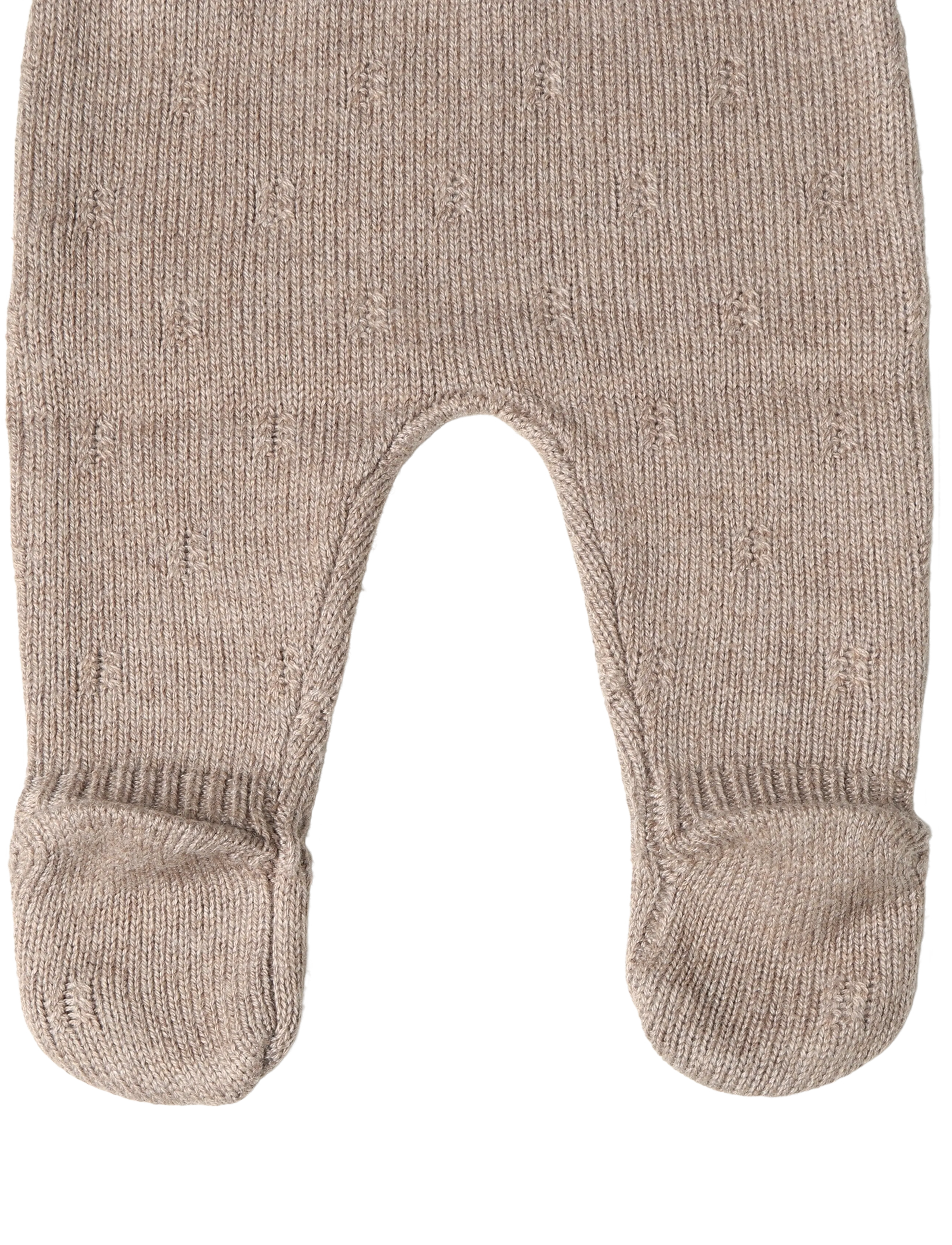 Mango - Openwork knit leggings - leggings - medium brown - 3