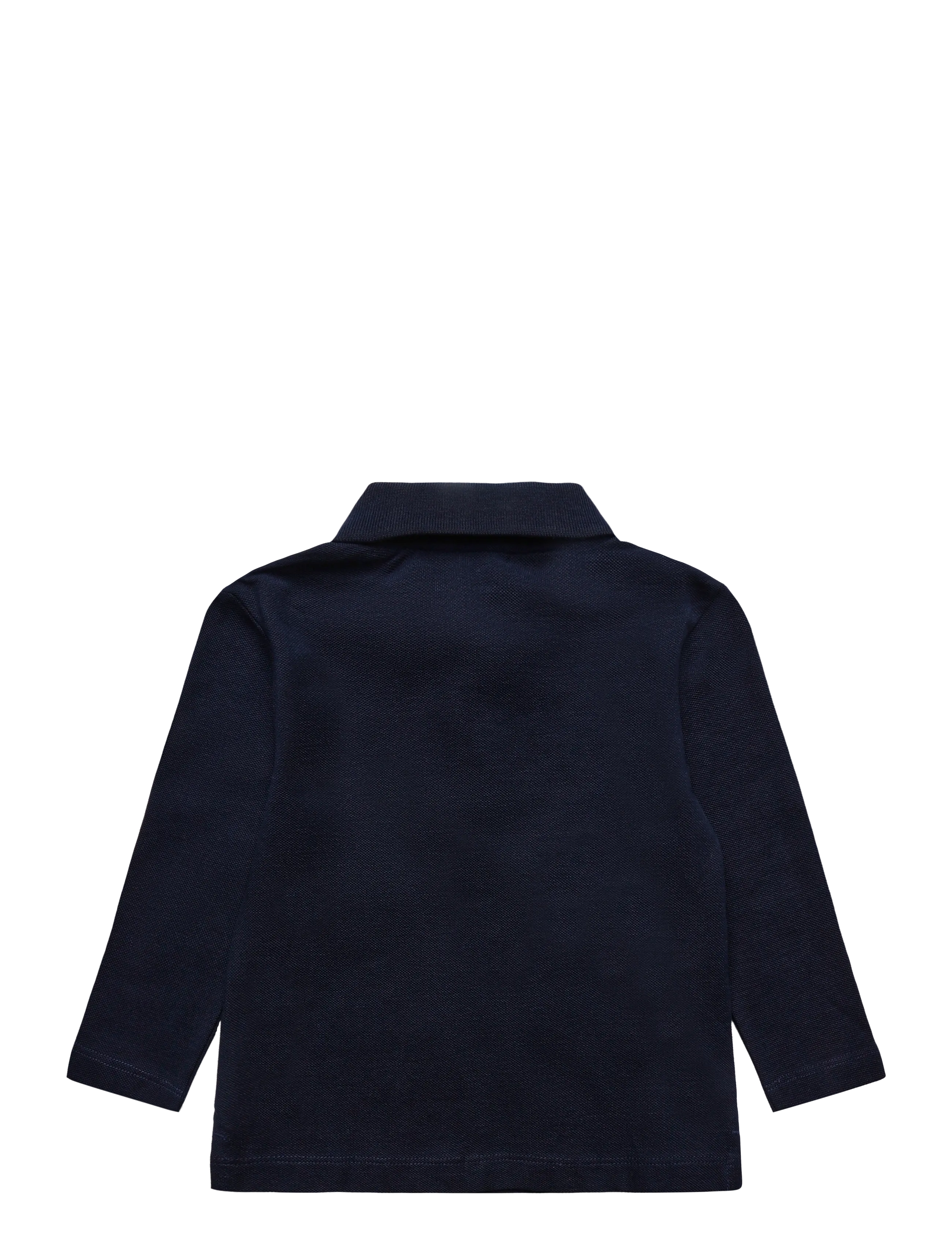 Mango - Long sleeves cotton polo - langærmede poloer - navy - 1