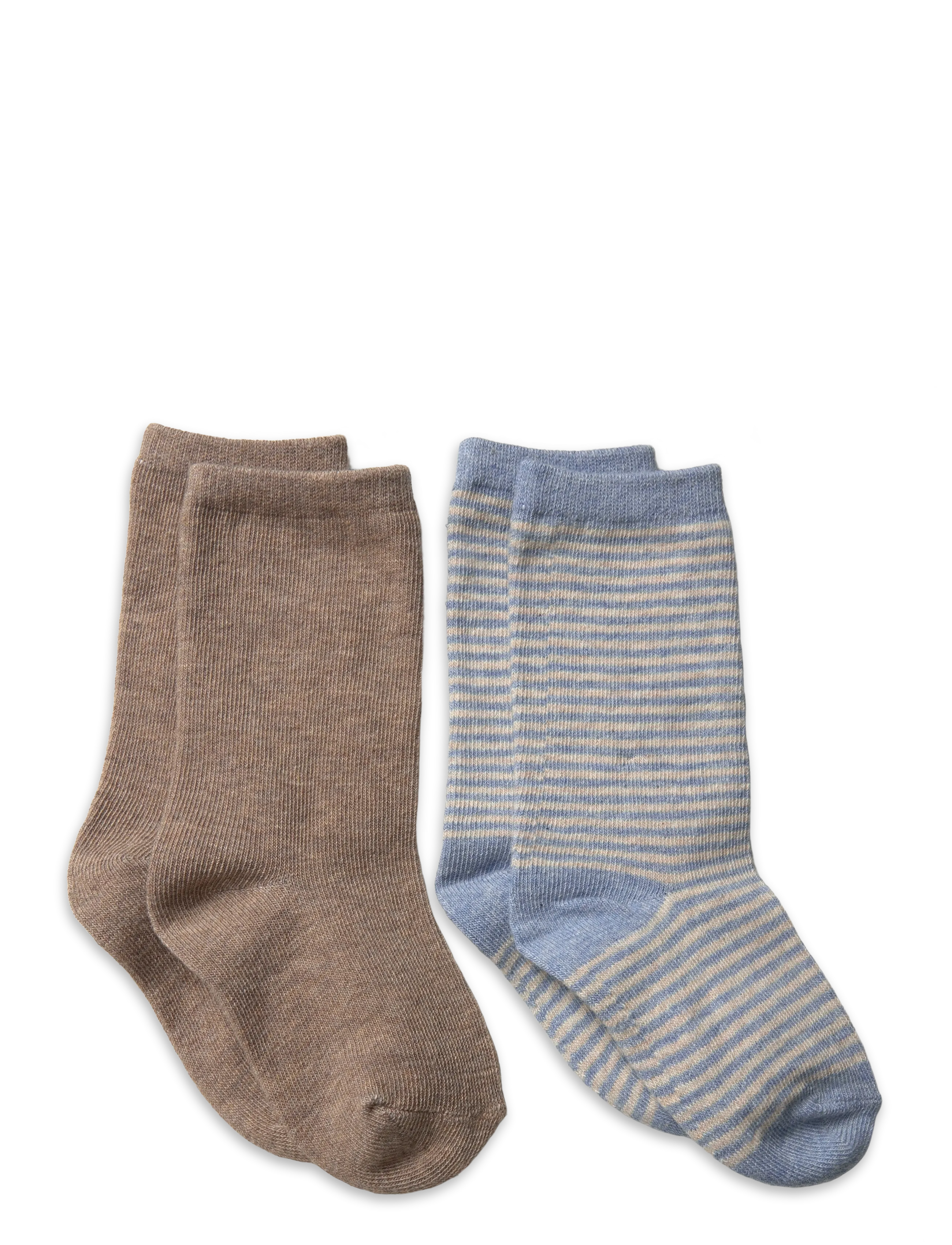 Mango - 2 pack ribbed socks - strømper - lt-pastel blue - 1