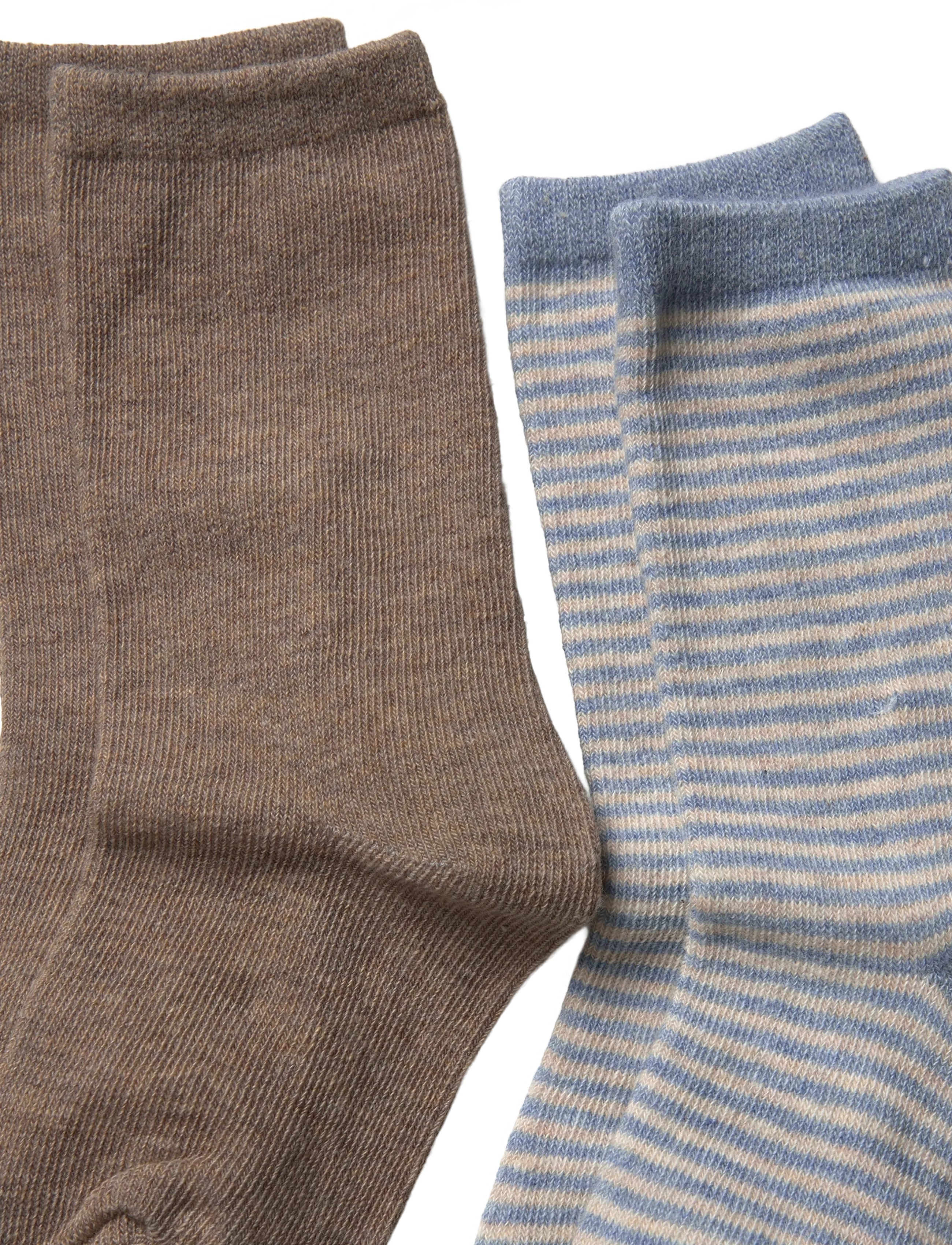 Mango - 2 pack ribbed socks - strømper - lt-pastel blue - 2