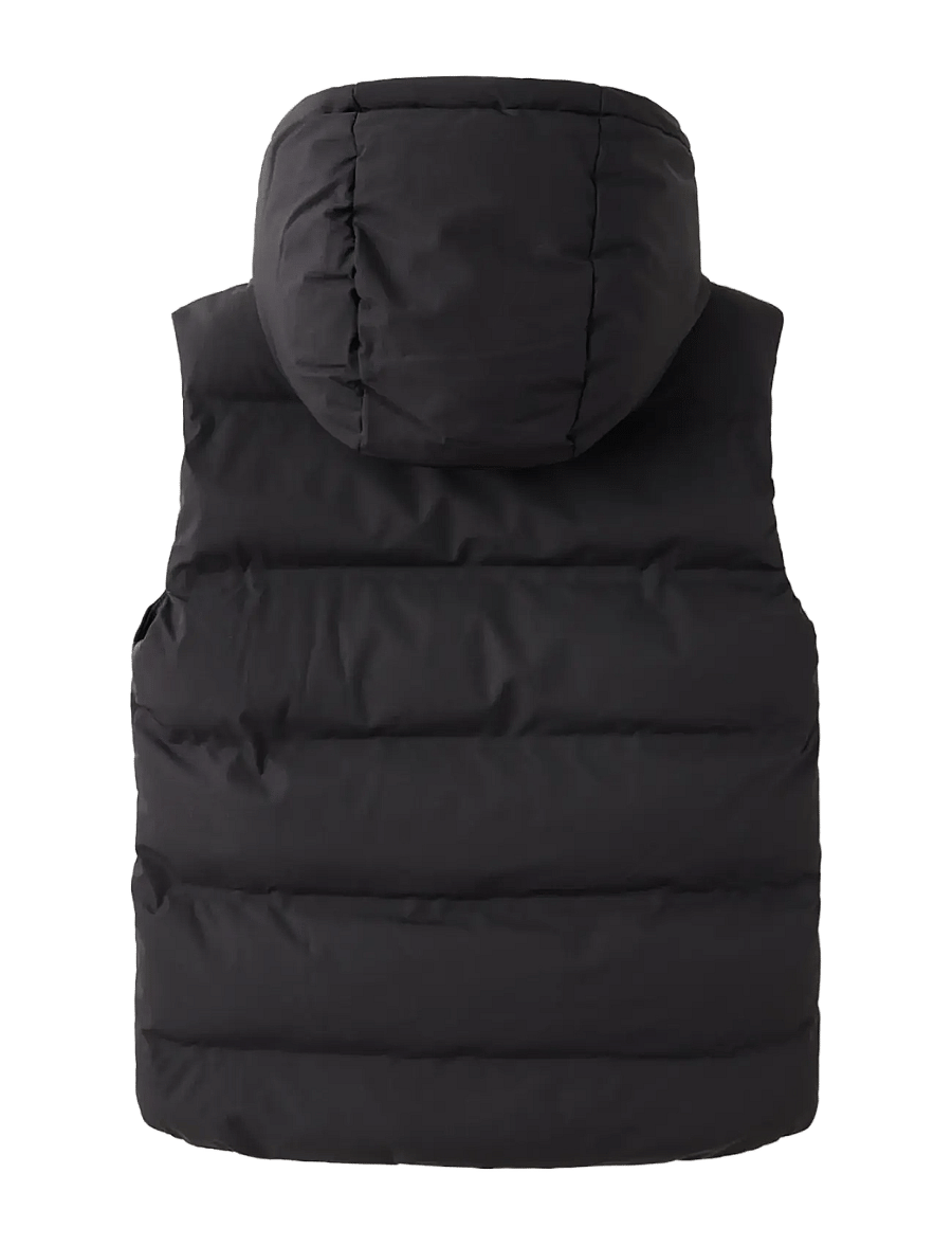 Mango - Quilted gilet with hood - kaufen nach alter - black - 1