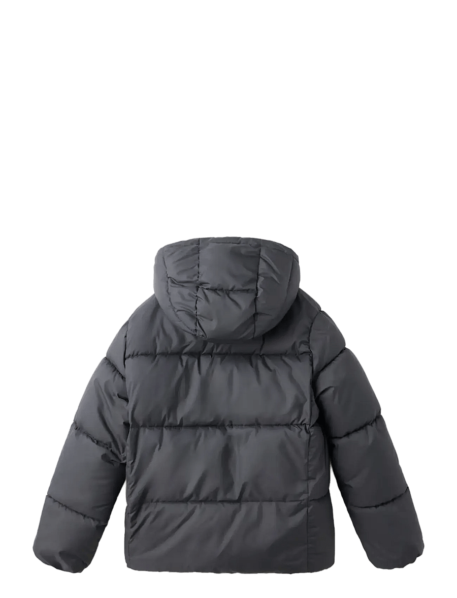 Mango - Hood puffer coat - quiltade jackor - charcoal - 1