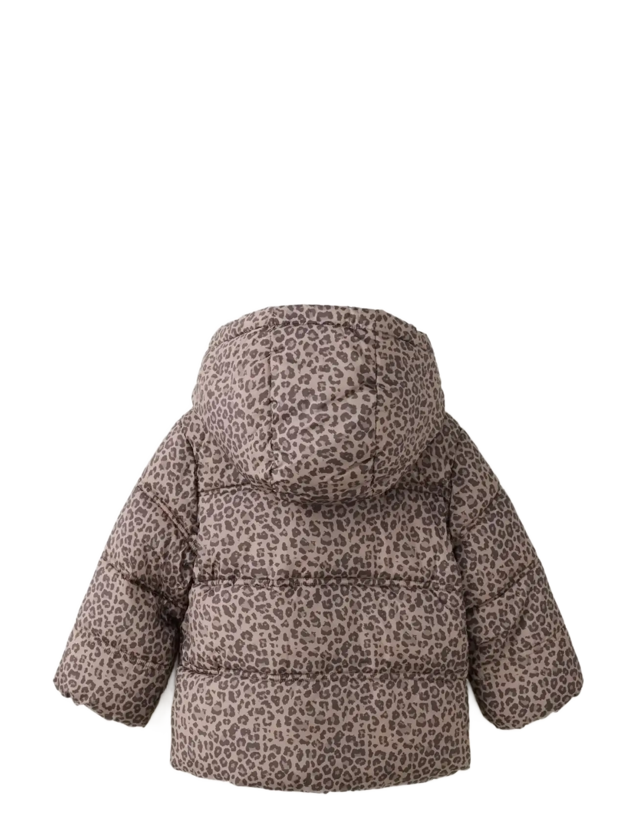 Mango - Leopard print padded anorak - anoraker - brown - 1