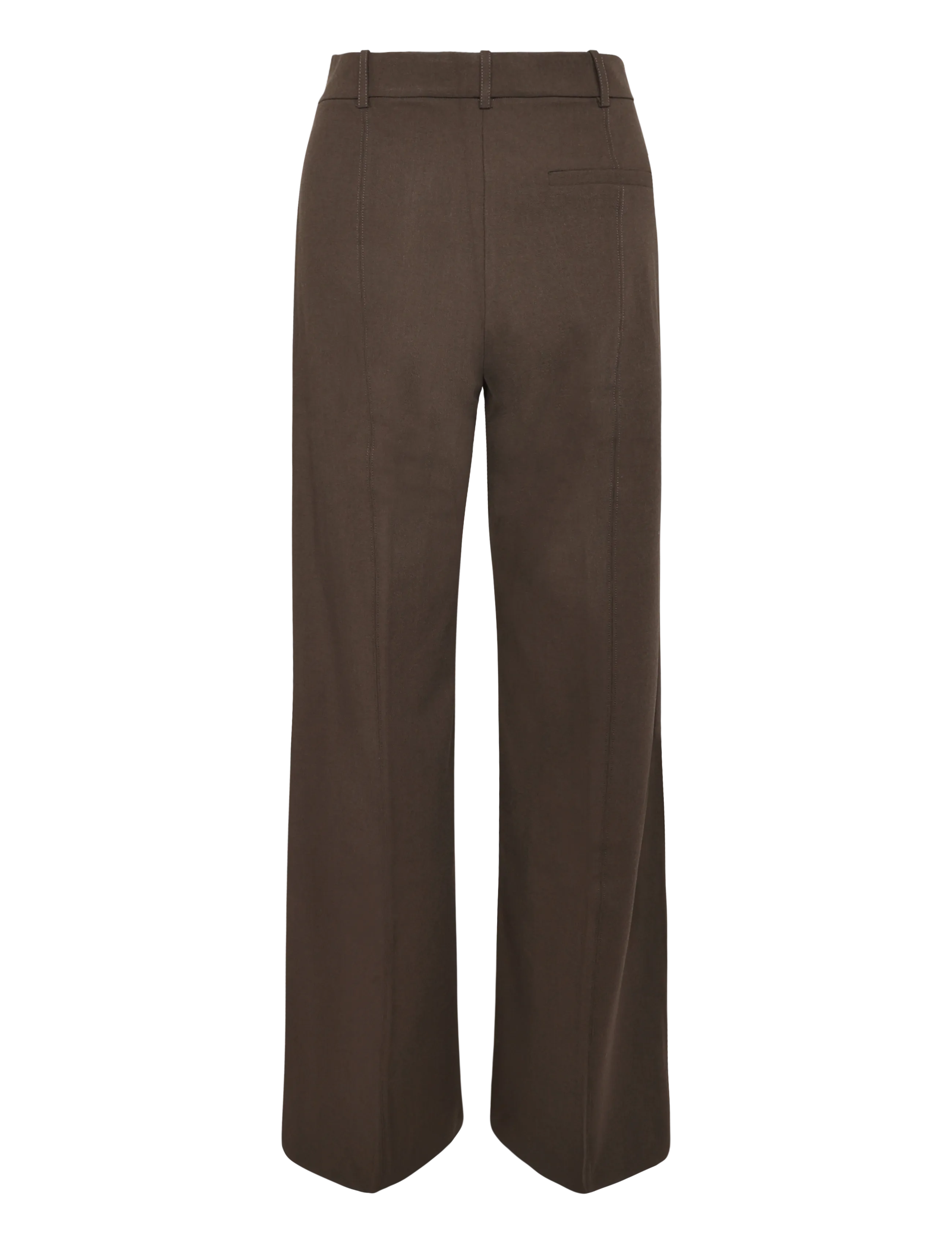 Mango - Flared trousers with seams - flare bukser - medium brown - 2