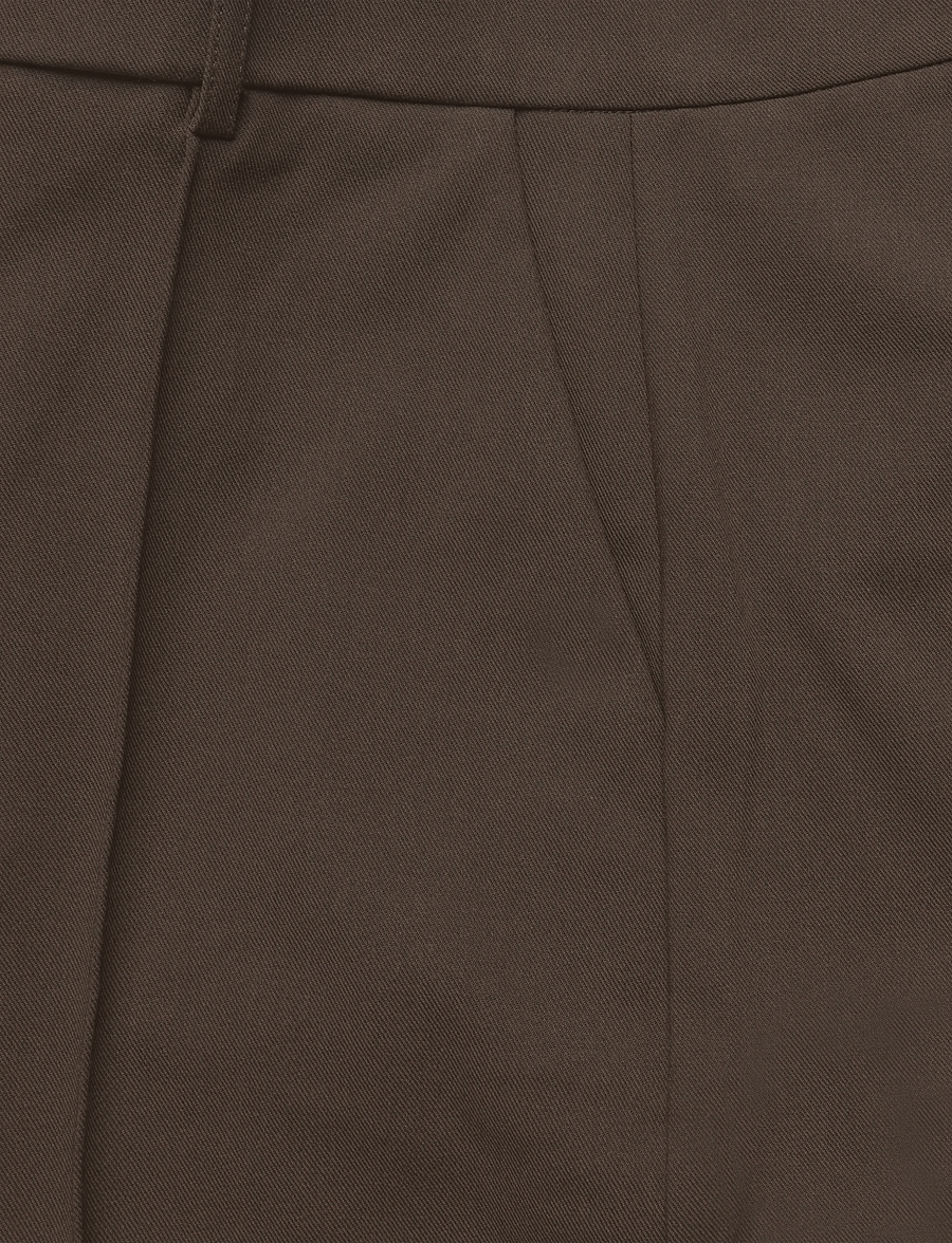Mango - Flared trousers with seams - flare bukser - medium brown - 5