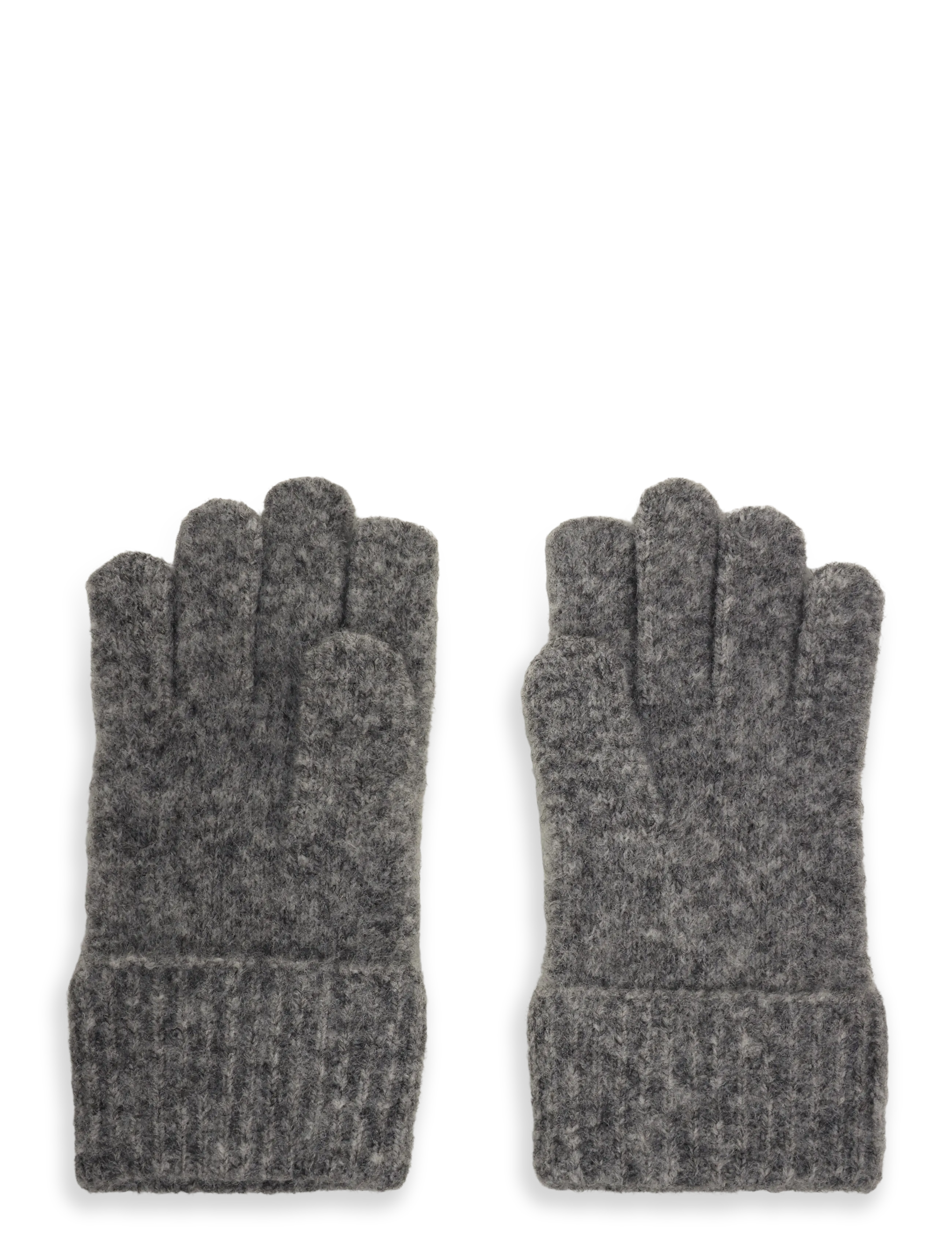 Mango Knitted gloves - Accessoarer - GREY / grey