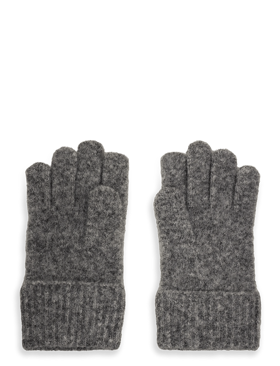 Mango - Knitted gloves - handskar - grey - 0