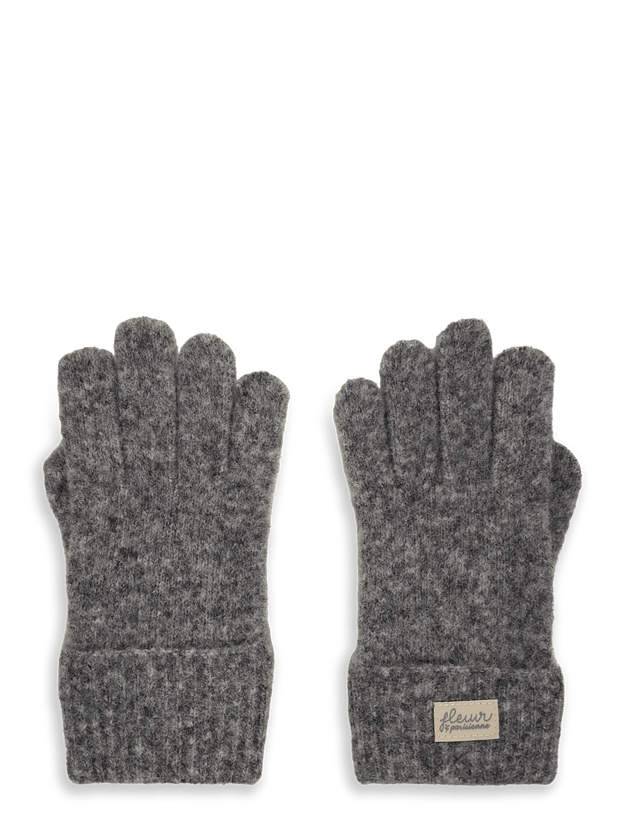 Mango - Knitted gloves - handskar - grey - 1