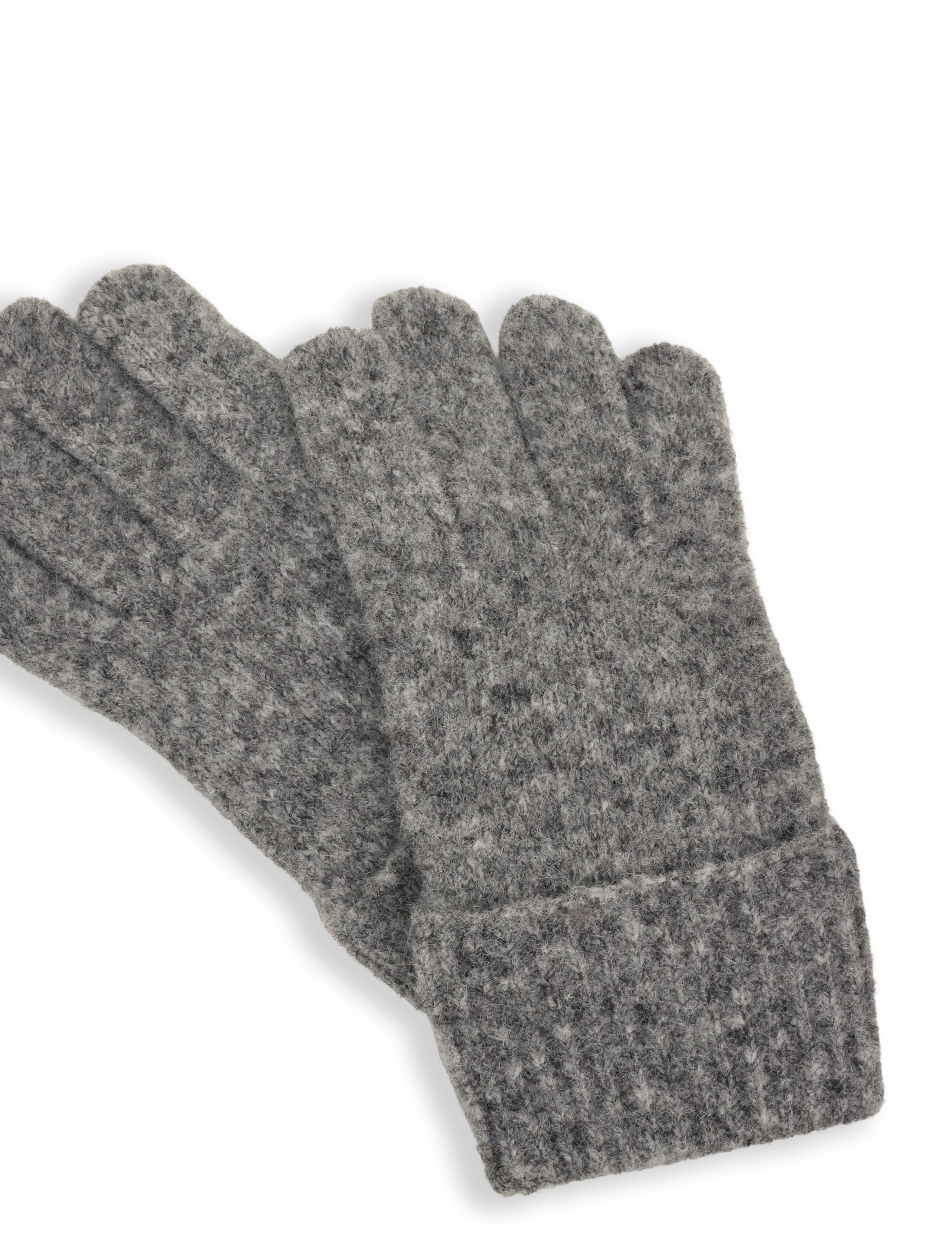 Mango - Knitted gloves - handskar - grey - 2