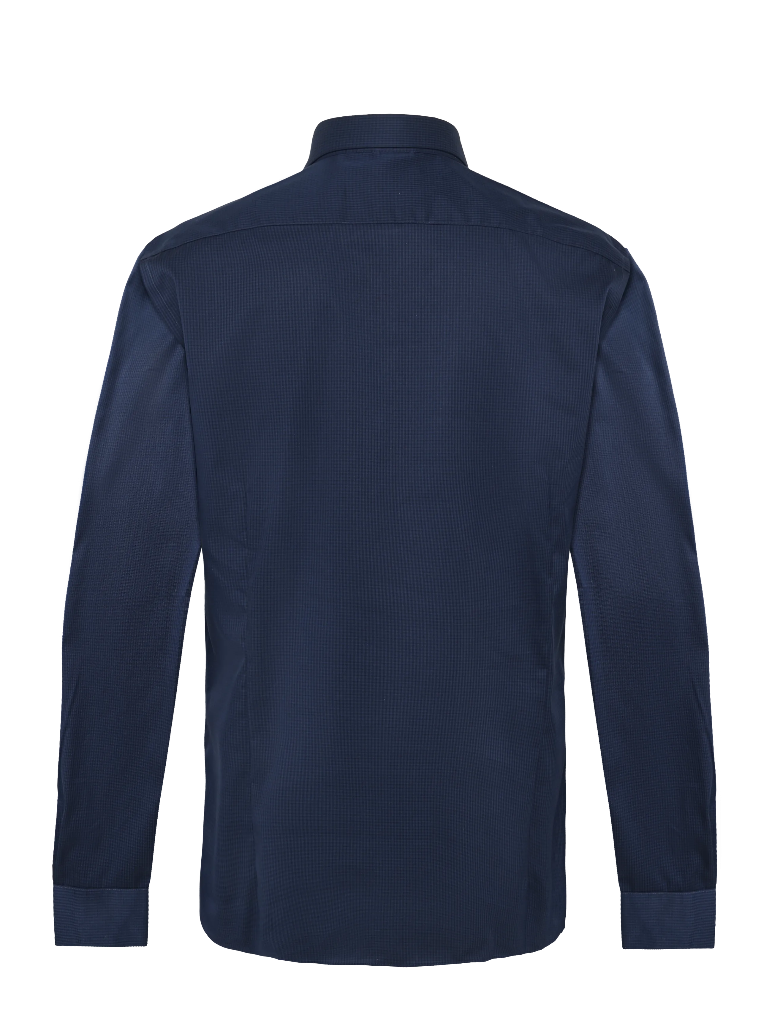 Mango - Slim fit striped cotton shirt - casual skjorter - medium blue - 2