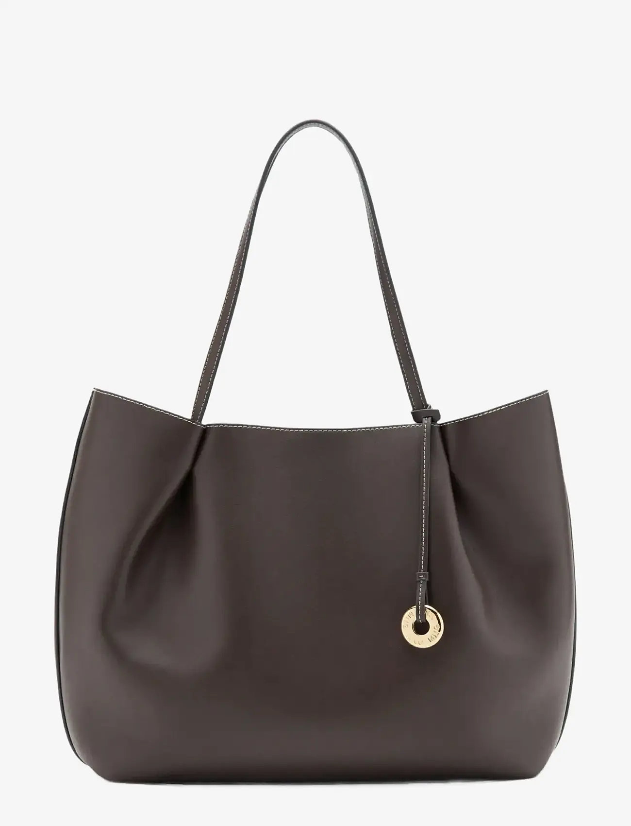 Mango - Large shopper bag - shoppere - dark brown - 0