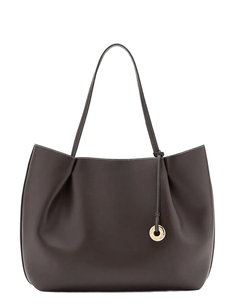 Mango - Large shopper bag - shoppere - dark brown - 0