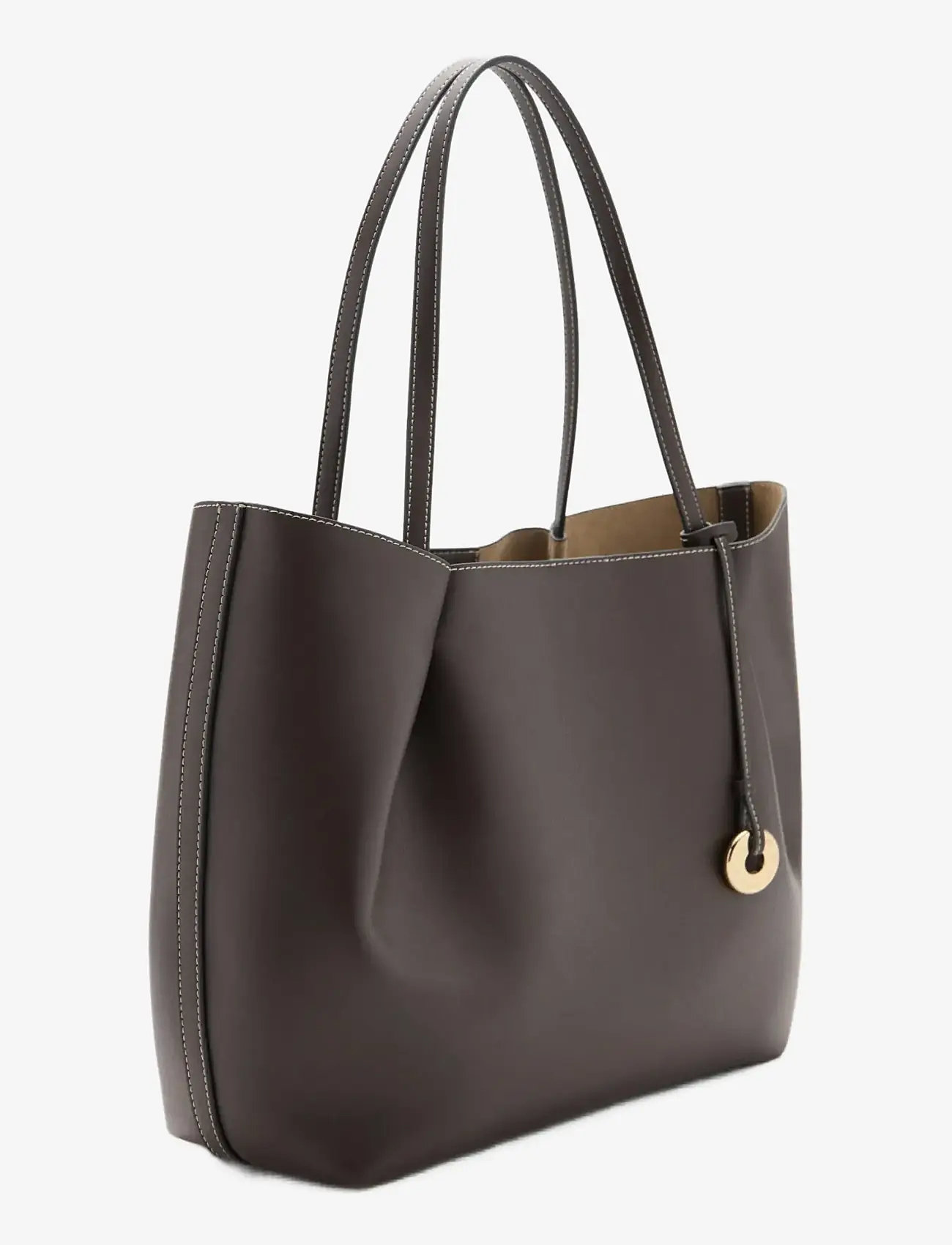 Mango - Large shopper bag - shoppere - dark brown - 1