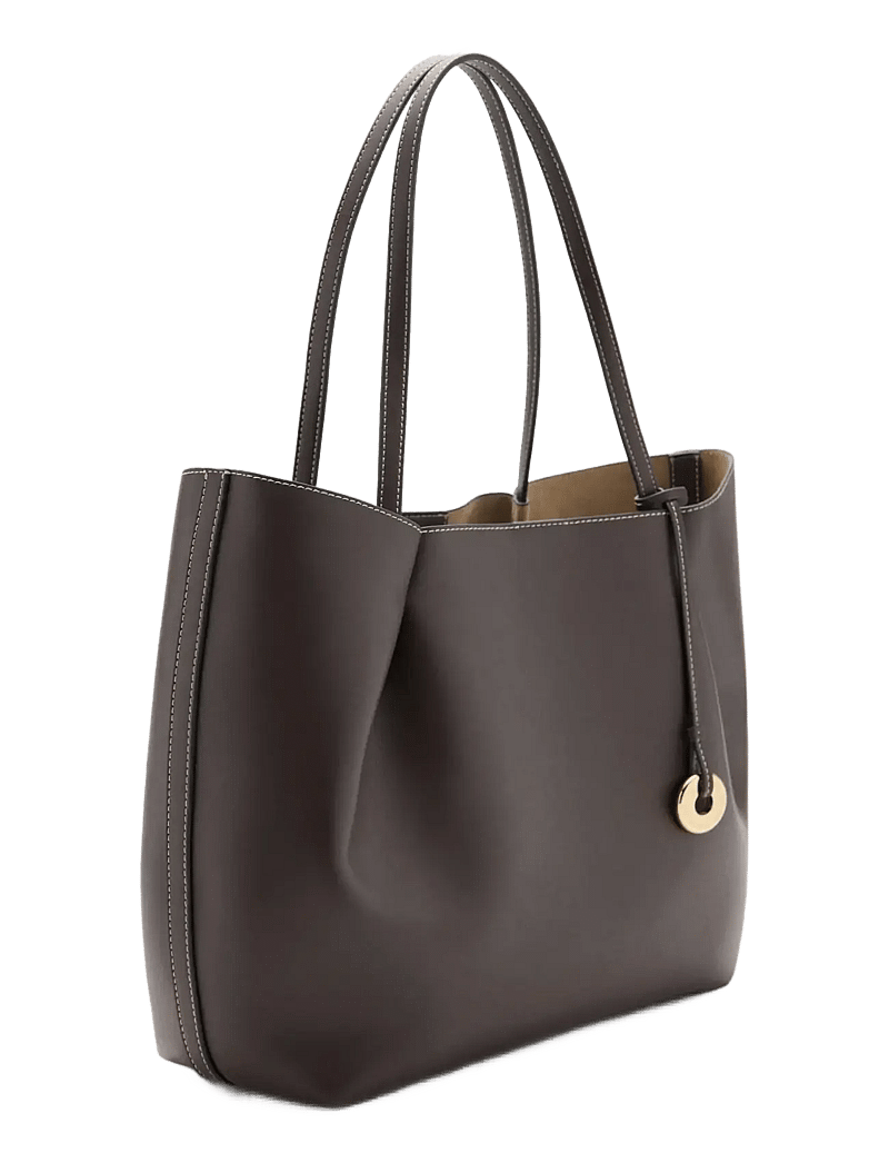 Mango - Large shopper bag - shoppere - dark brown - 1